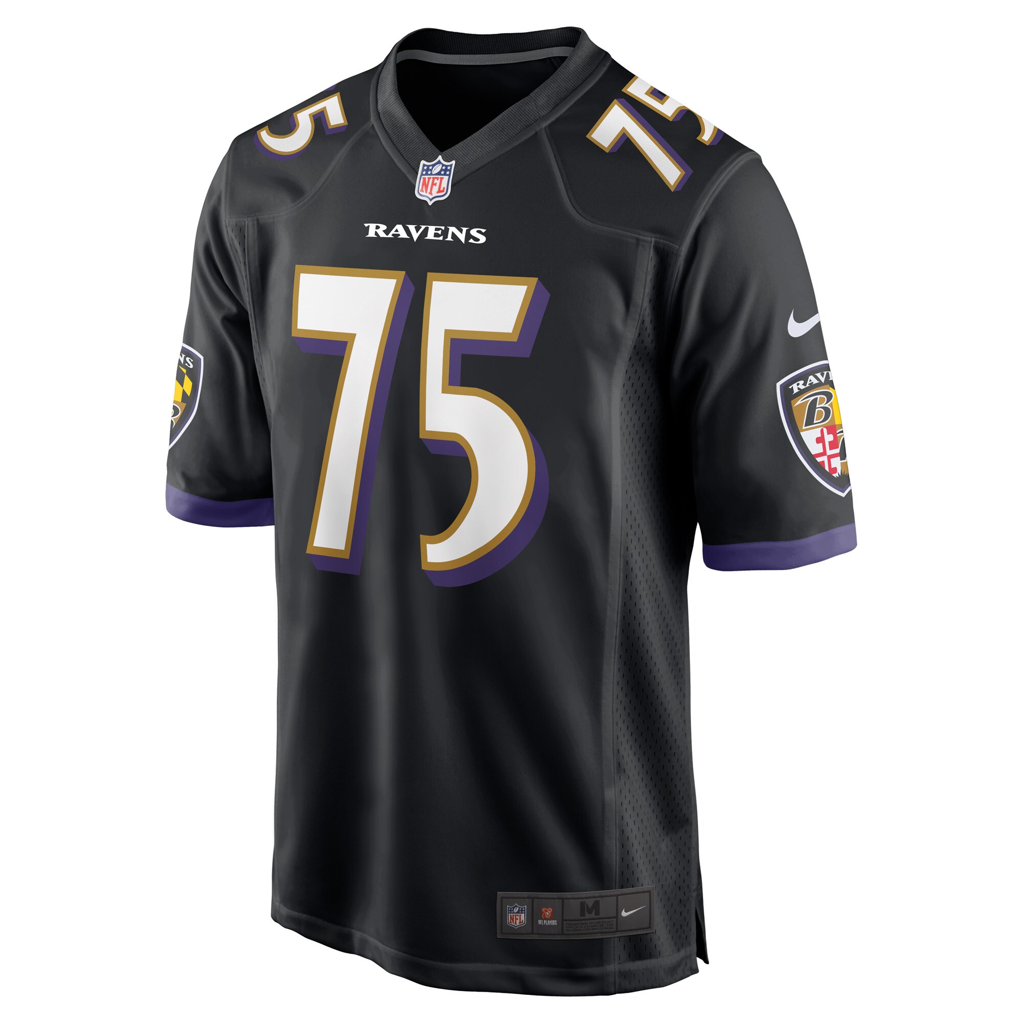 Jonathan Ogden Baltimore Ravens Retired Player Jersey - Black