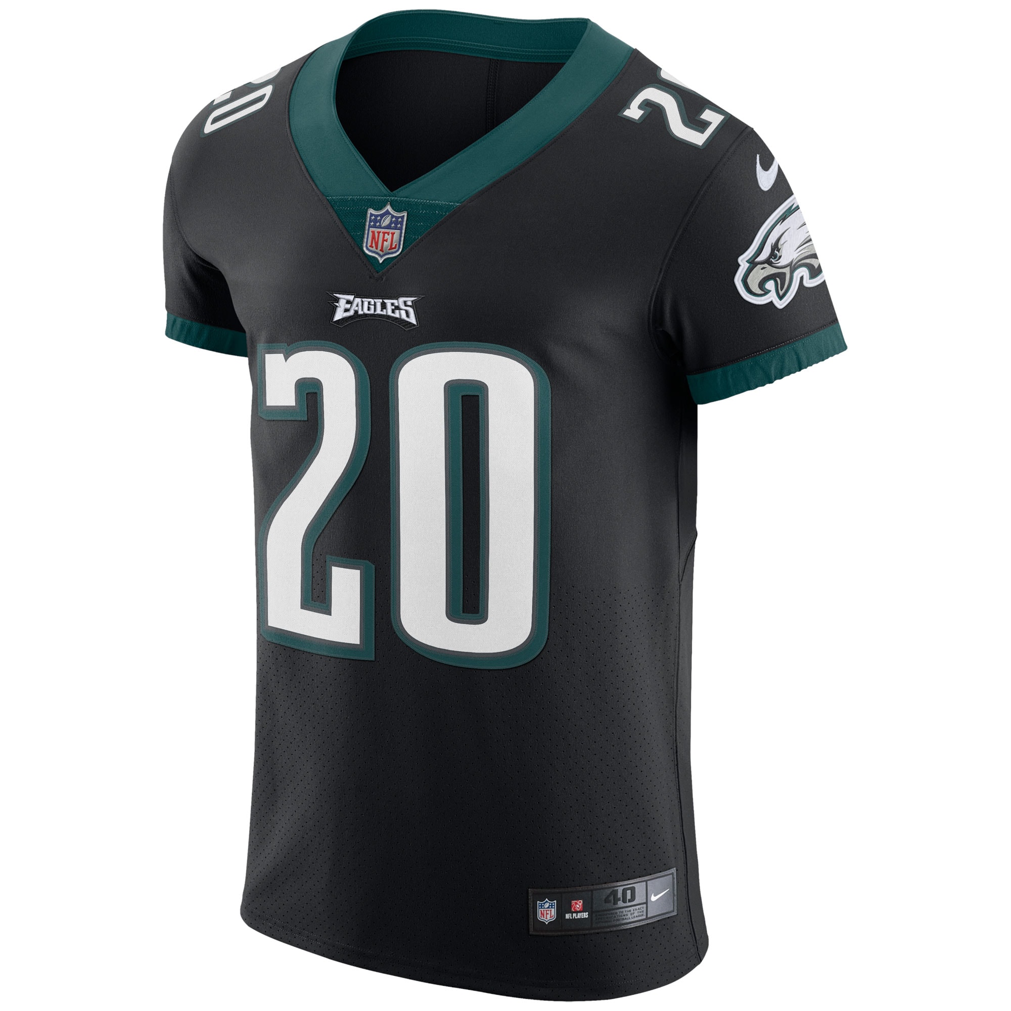 Brian Dawkins Philadelphia Eagles  Vapor Elite Retired Player Jersey - Black