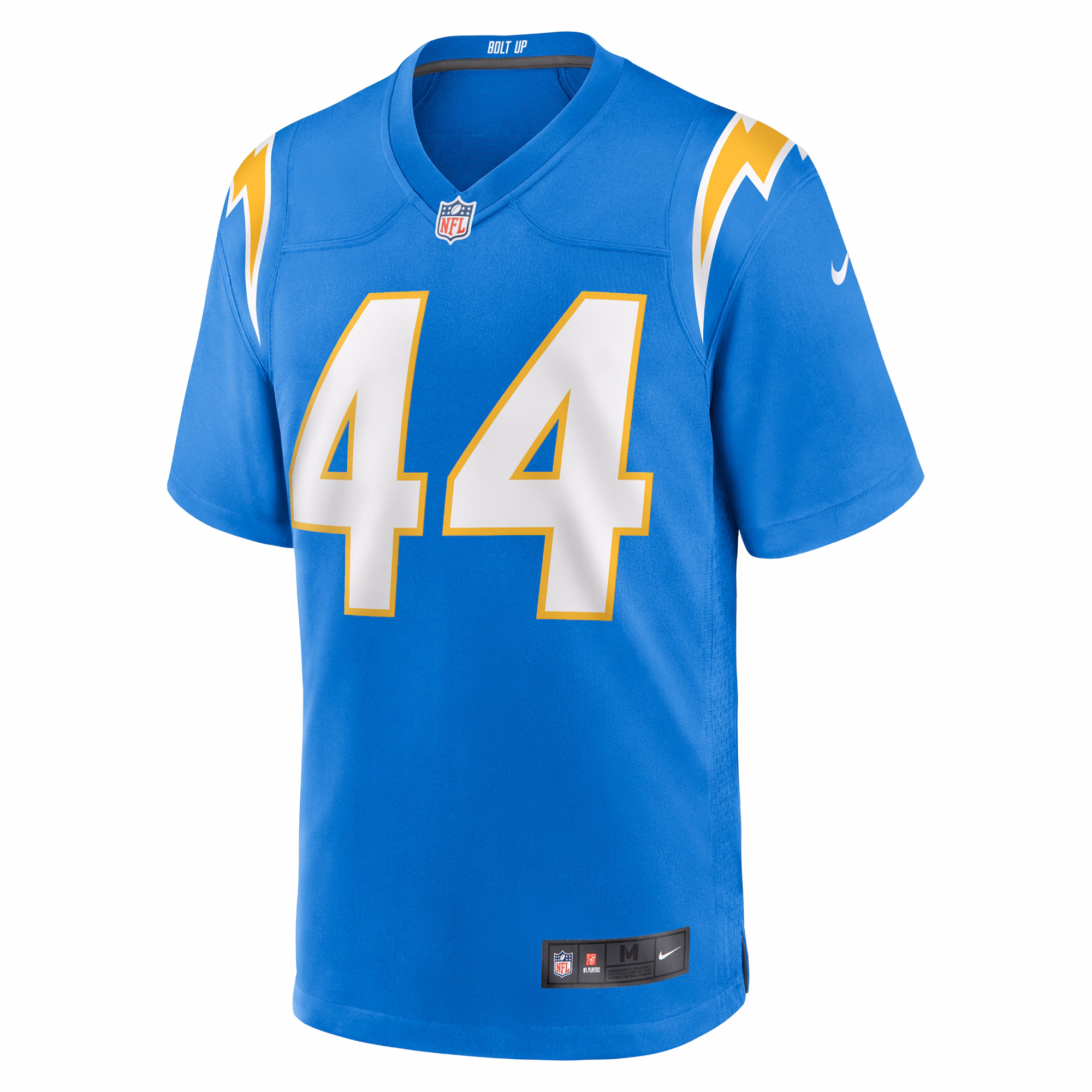 Tanner Muse Los Angeles Chargers Team Game Jersey -  Powder Blue