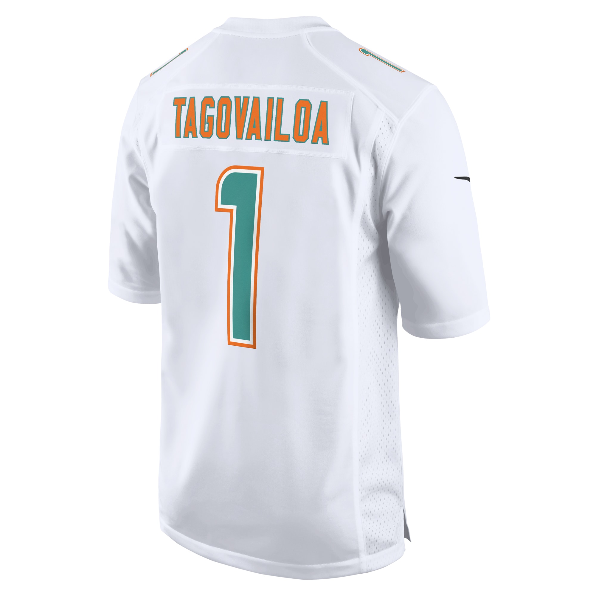Tua Tagovailoa Miami Dolphins Fashion Game Jersey - White