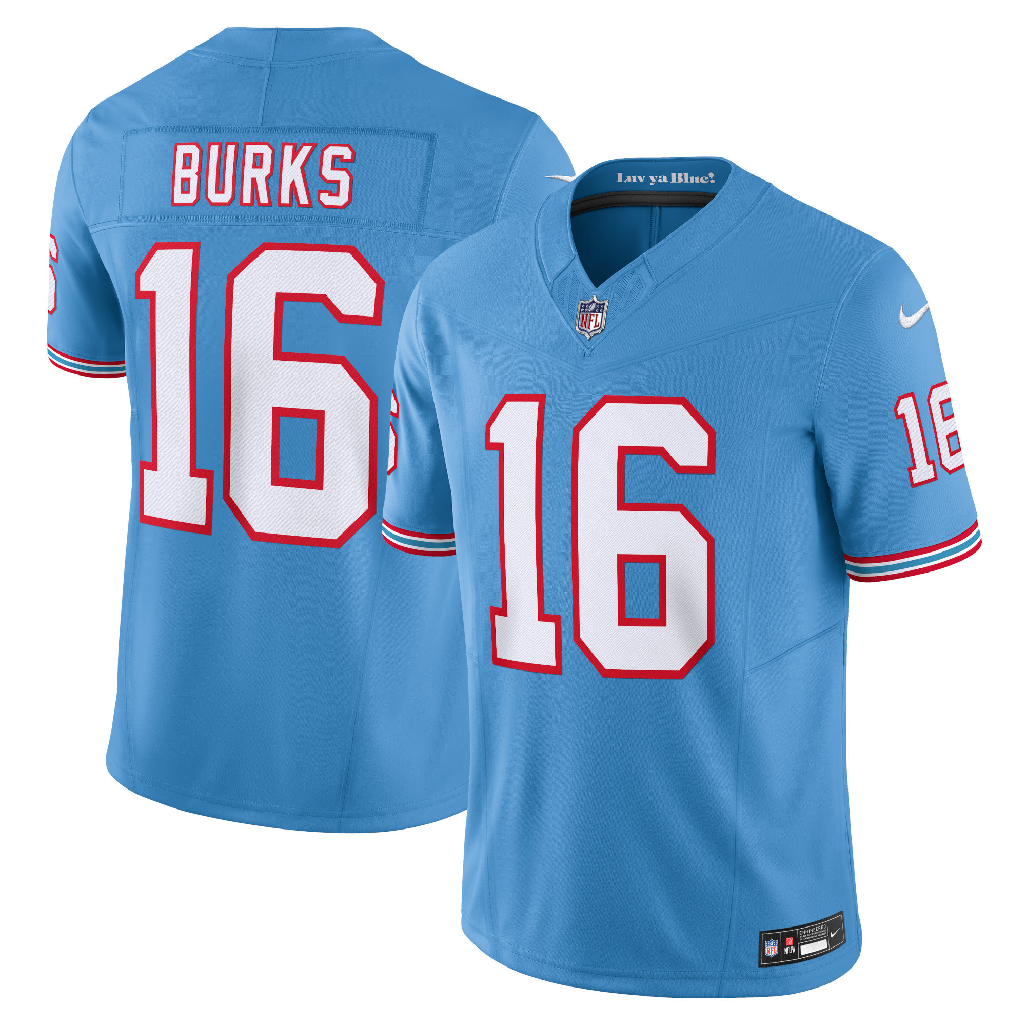 Treylon Burks Tennessee Titans Vapor F.U.S.E. Limited Jersey - Navy