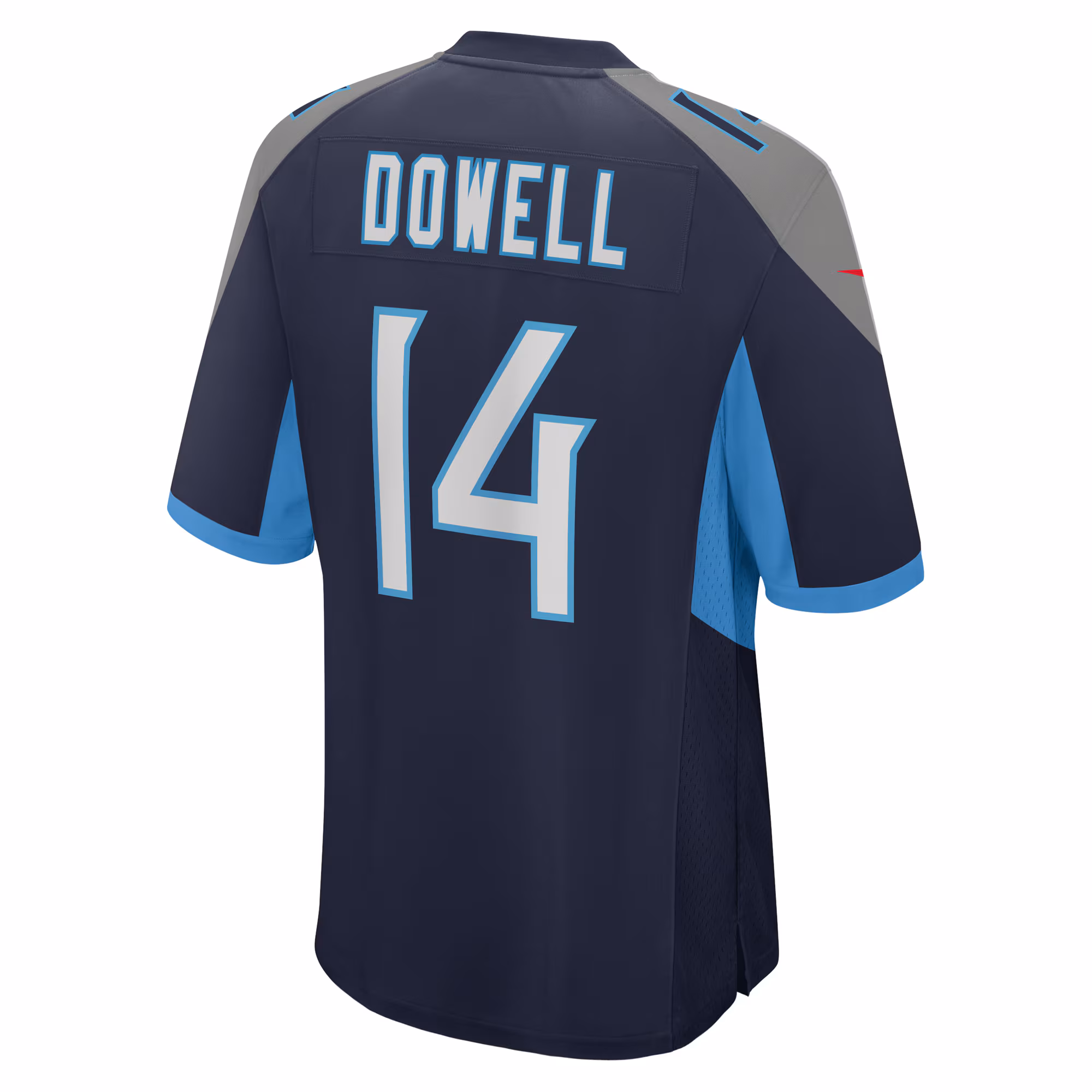 Colton Dowell Tennessee Titans Team Game Jersey -  Navy