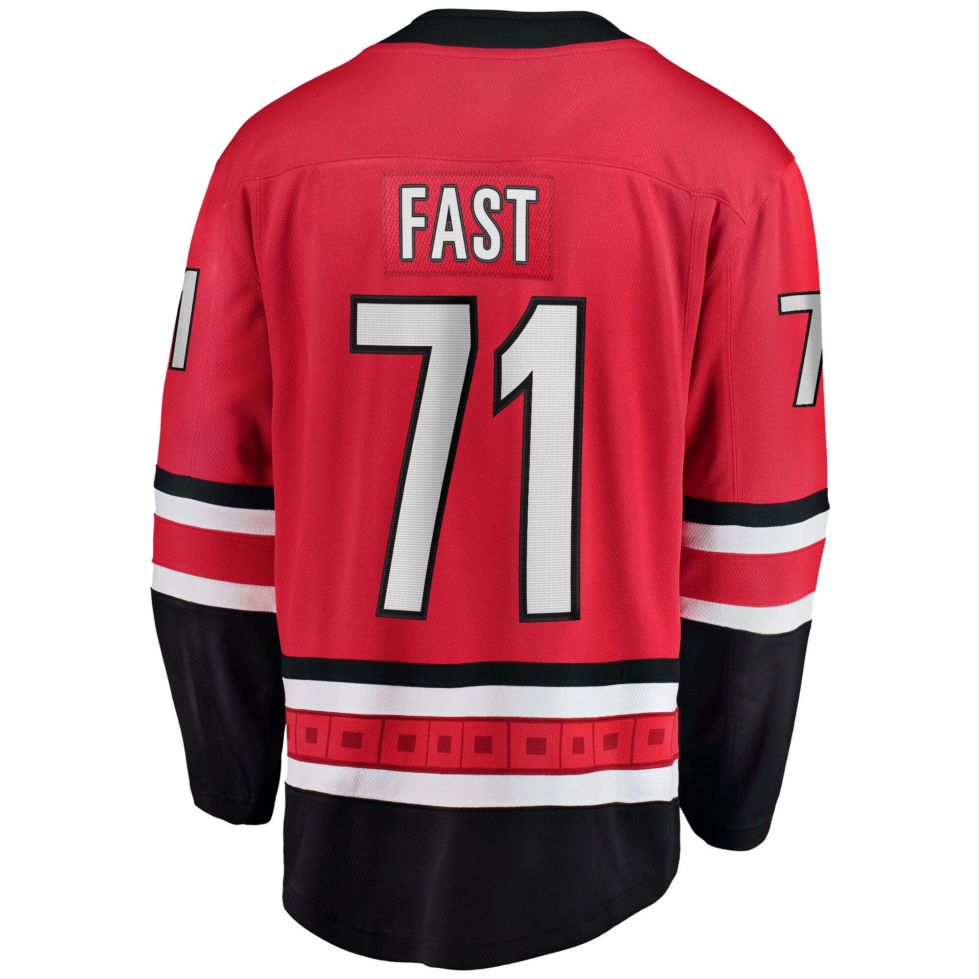 Jesper Fast Carolina Hurricanes Home Breakaway Jersey - Red