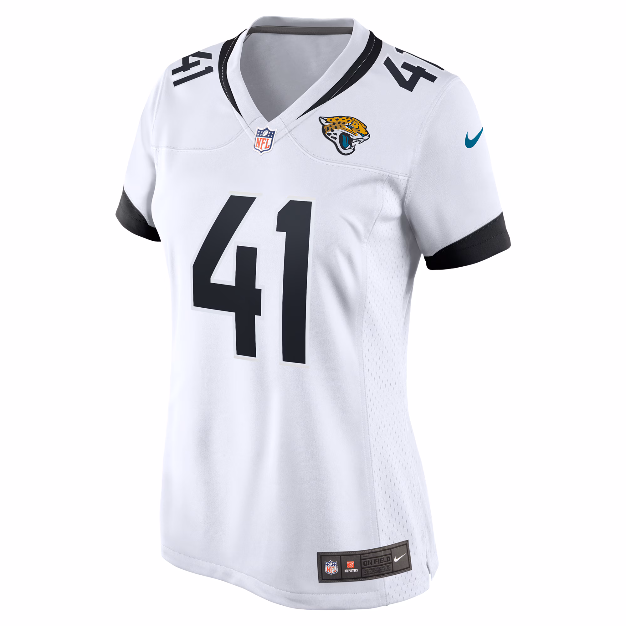 Josh Hines-Allen Jacksonville Jaguars Women's Player Game Jersey - White