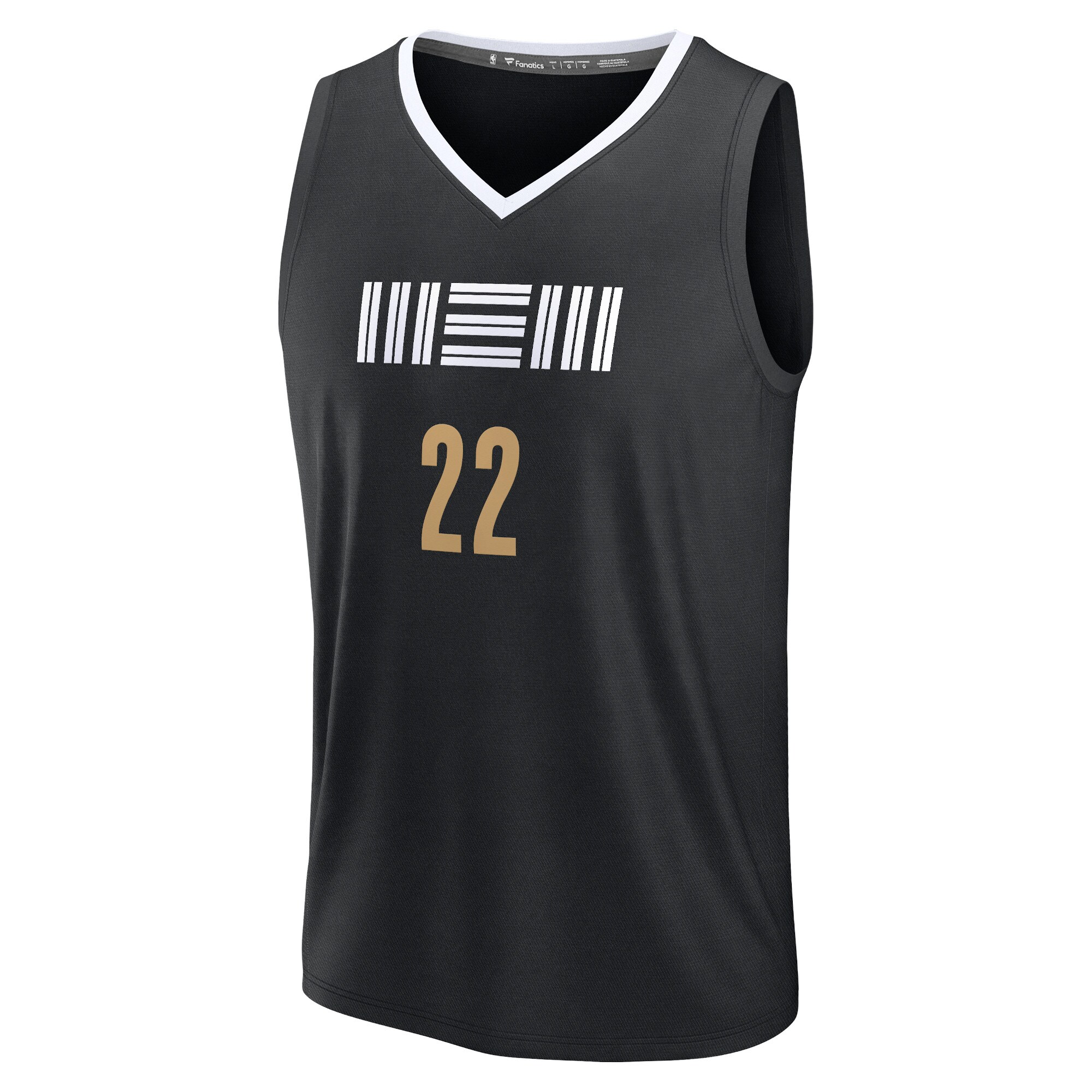 Unisex Memphis Grizzlies Desmond Bane  Black 2023/24 Fast Break Jersey - City Edition