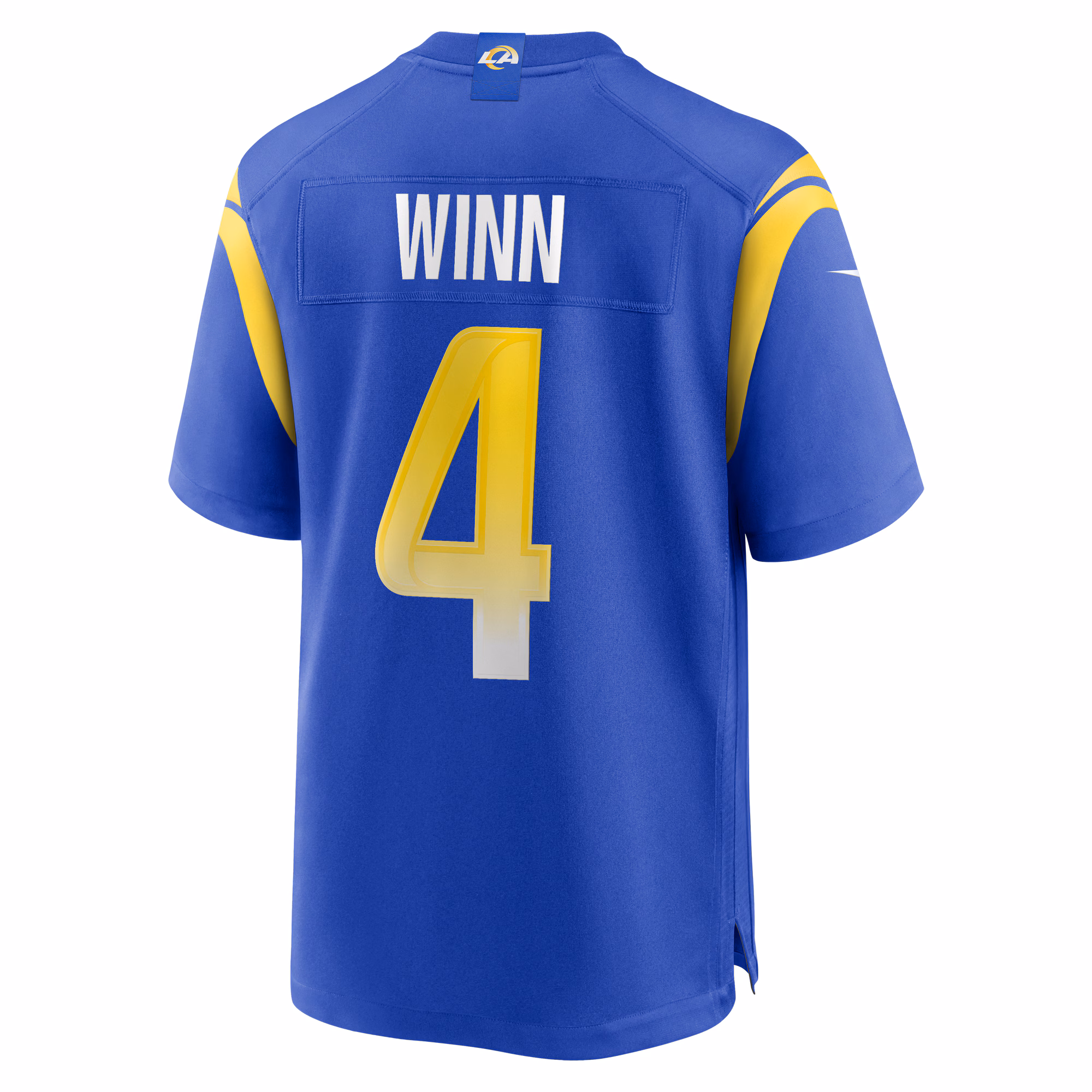 Dresser Winn Los Angeles Rams Team Game Jersey -  Royal