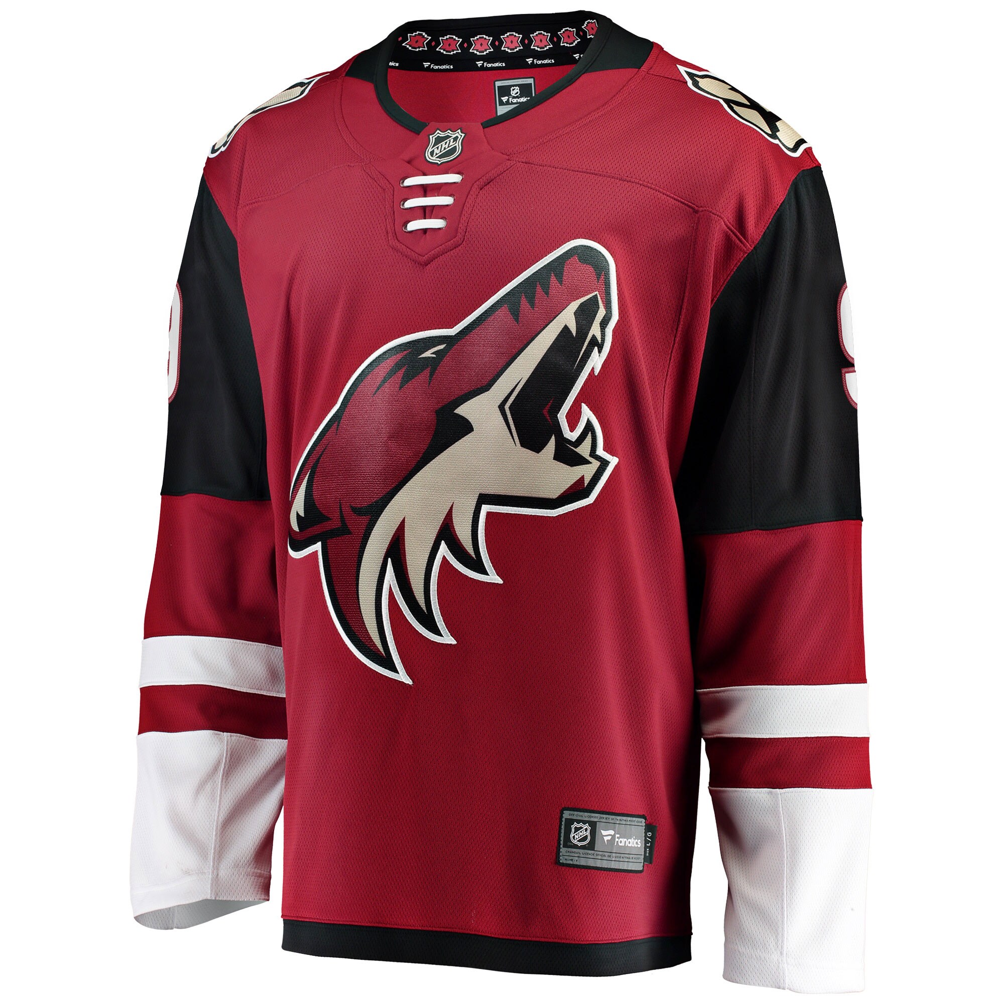 Clayton Keller Arizona Coyotes Home Premier Breakaway Player Jersey - Garnet