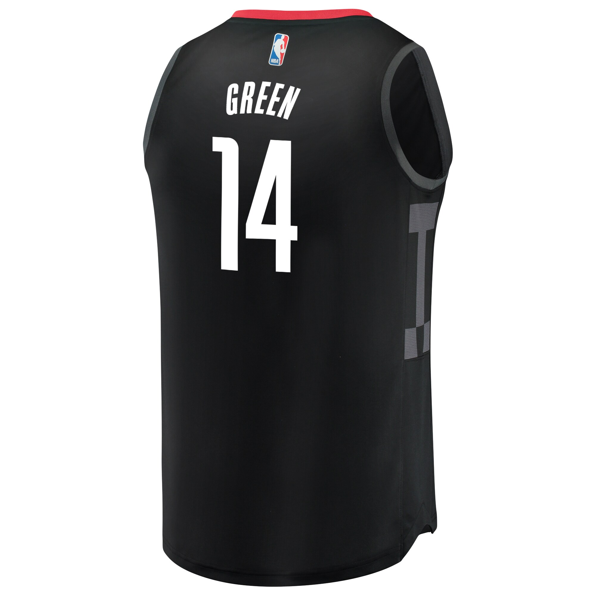Gerald Green Houston Rockets  Fast Break Replica Player Jersey Black - Statement Edition