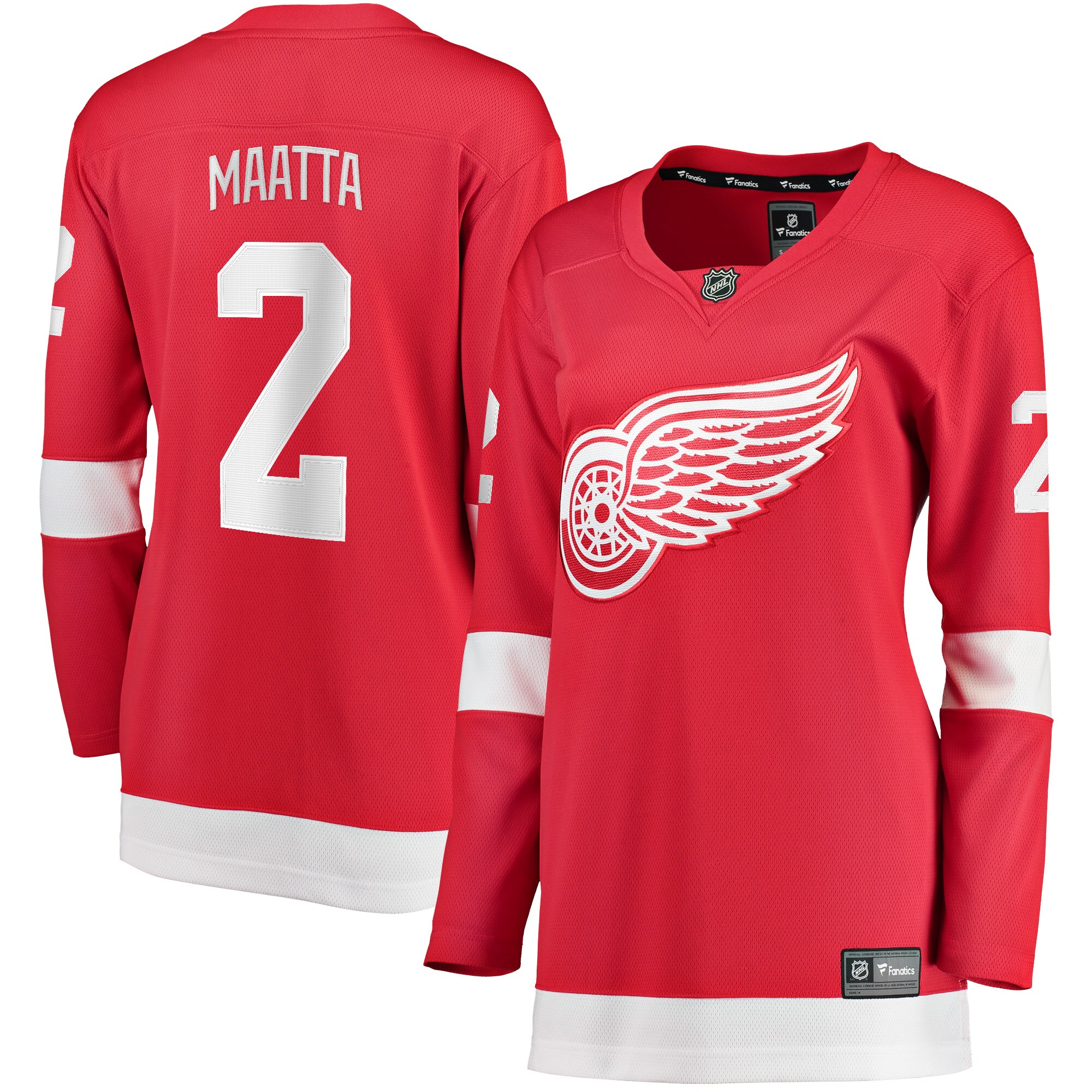 Olli Maatta Detroit Red Wings Women's Home Breakaway Player Jersey - Red
