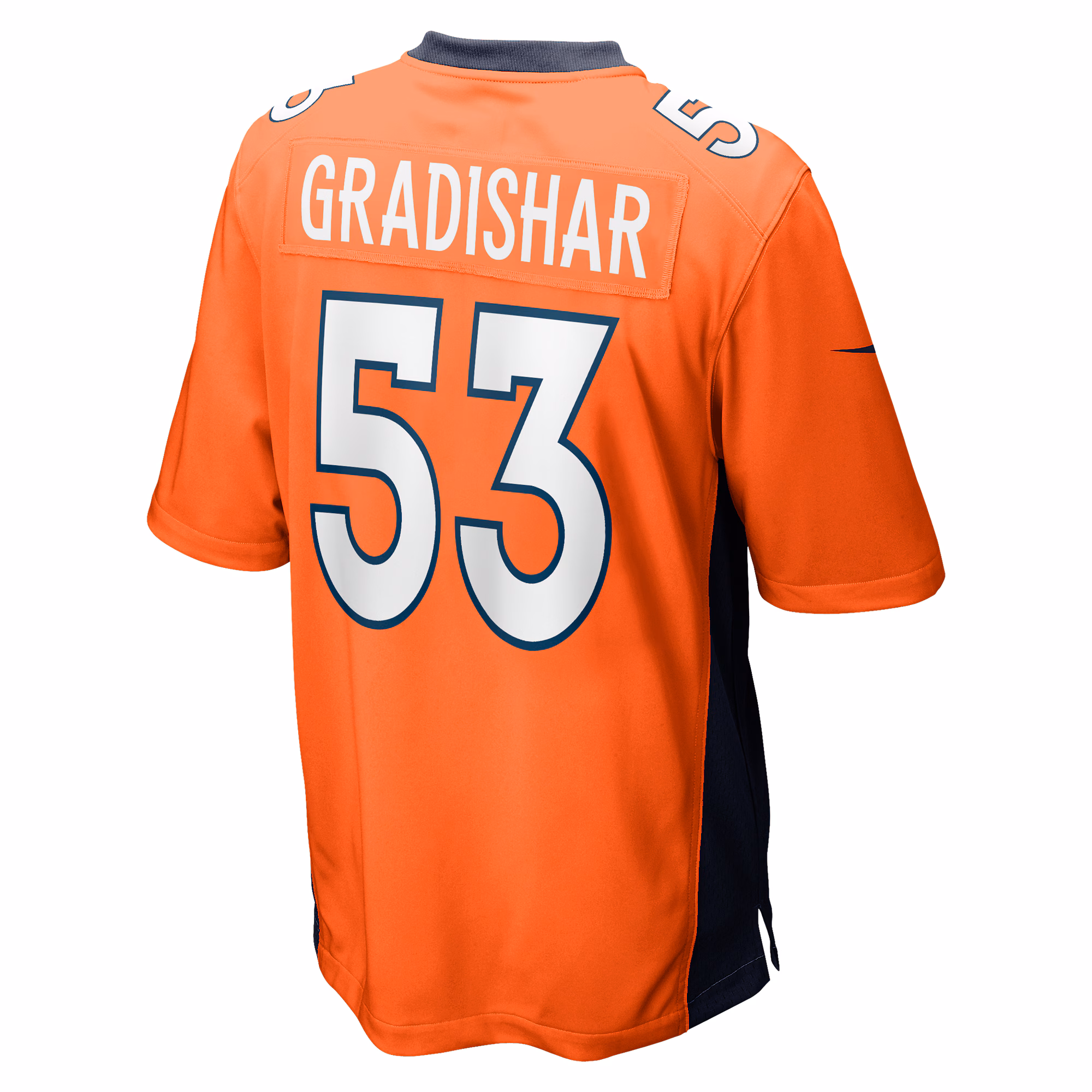 Randy Gradishar Denver Broncos  Retired Player Game Jersey -  Orange