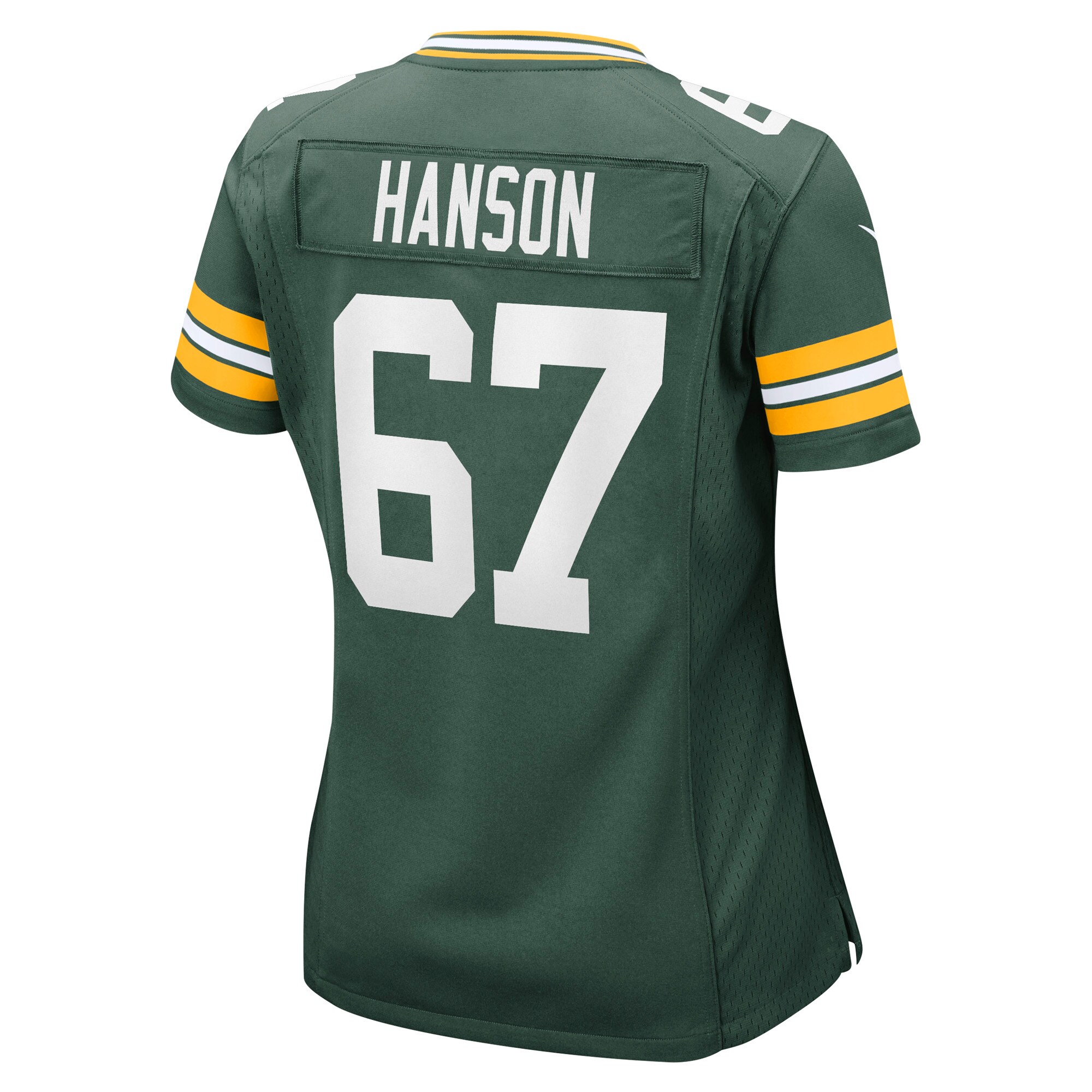 Jake Hanson Green Bay Packers  Women's Game Player Jersey - Green