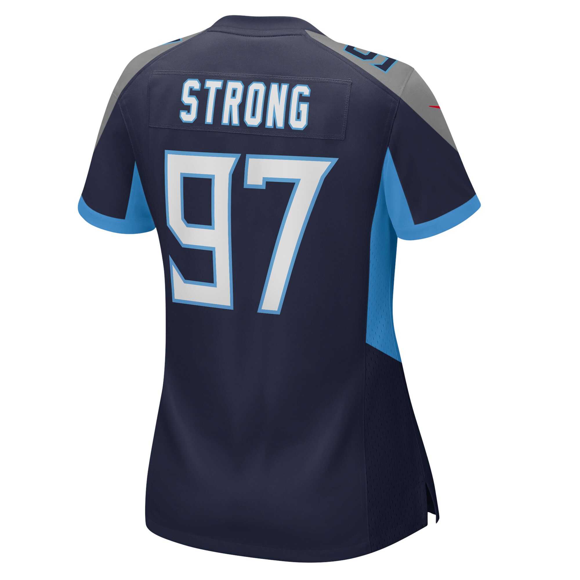 Kevin Strong Tennessee Titans  Women's Game Player Jersey - Navy