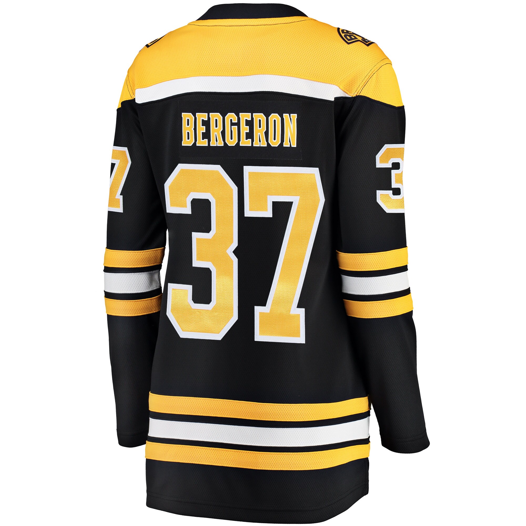 Patrice Bergeron Boston Bruins Women's Home Breakaway Player Jersey - Black
