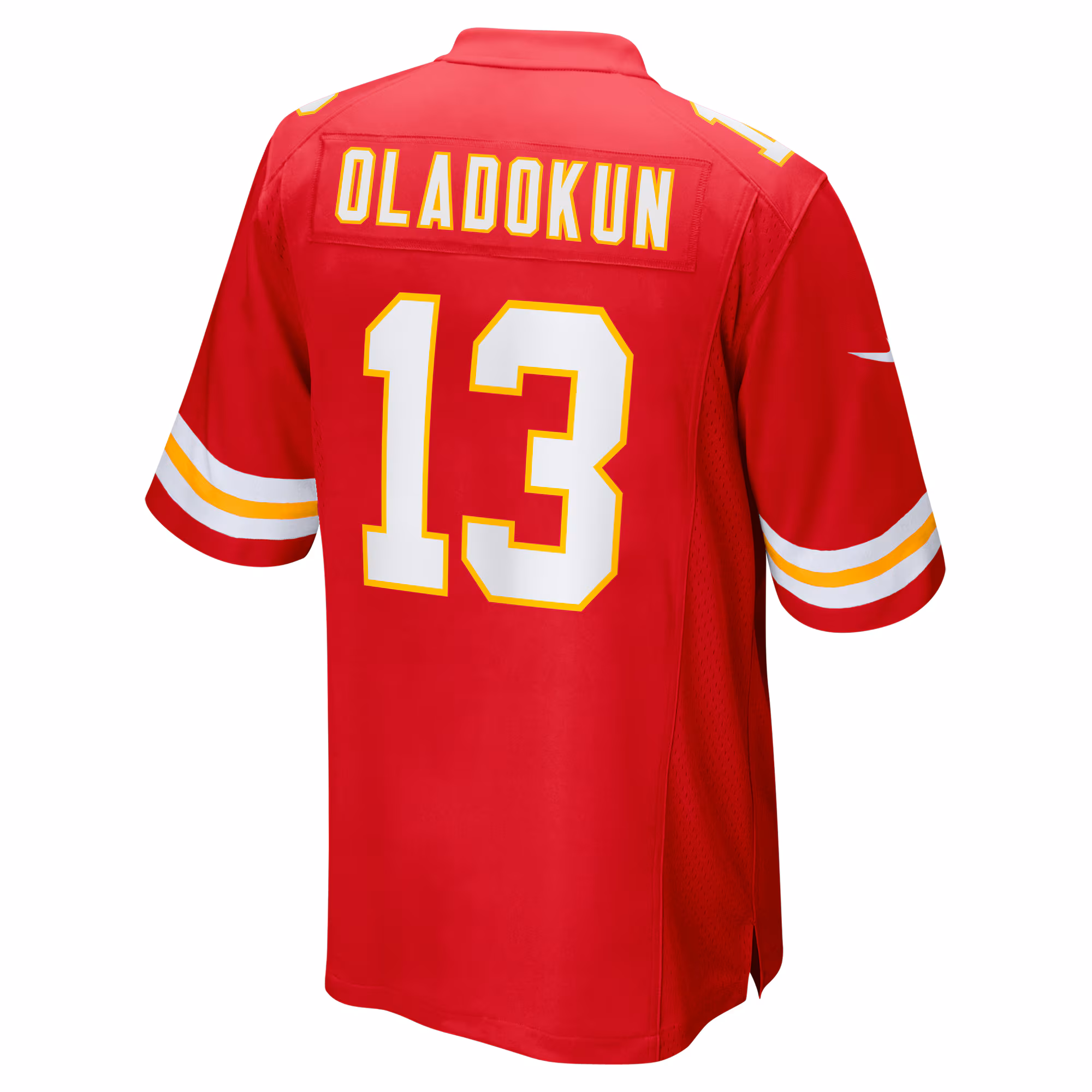 Chris Oladokun Kansas City Chiefs  Game Jersey -  Red