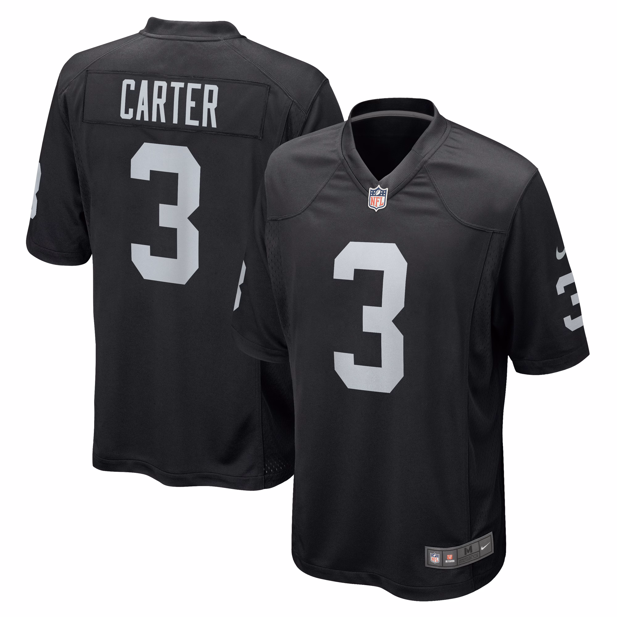 DeAndre Carter Las Vegas Raiders Game Player Jersey - Black