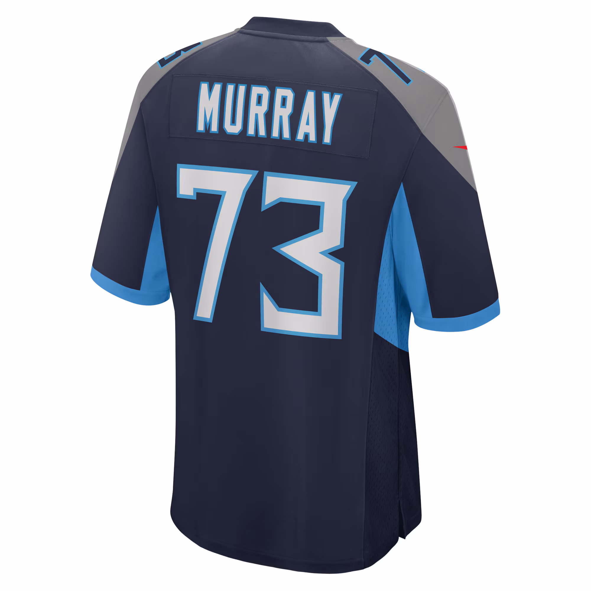 Justin Murray Tennessee Titans Team Game Jersey -  Navy