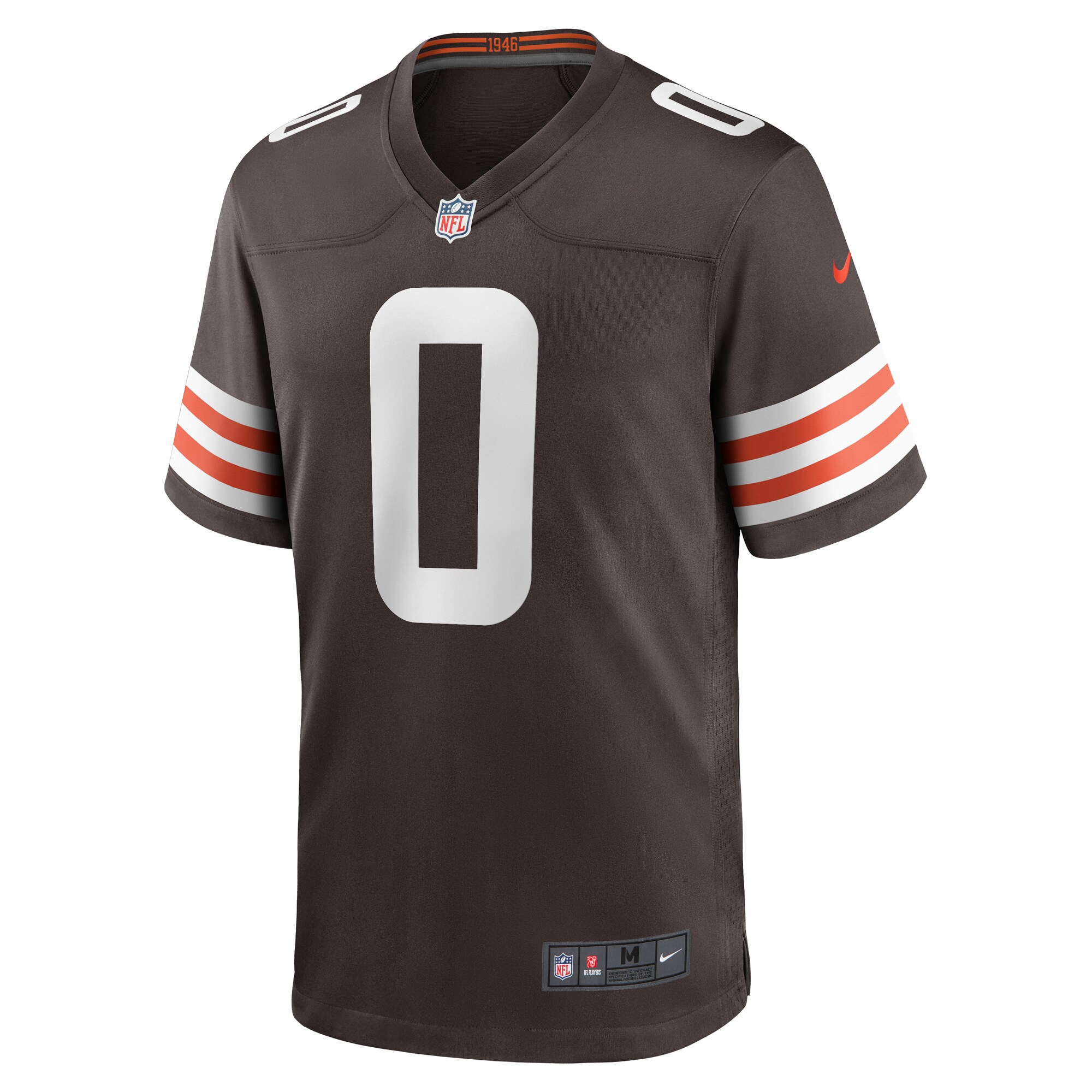 Greg Newsome II Cleveland Browns Team Game Jersey - Brown