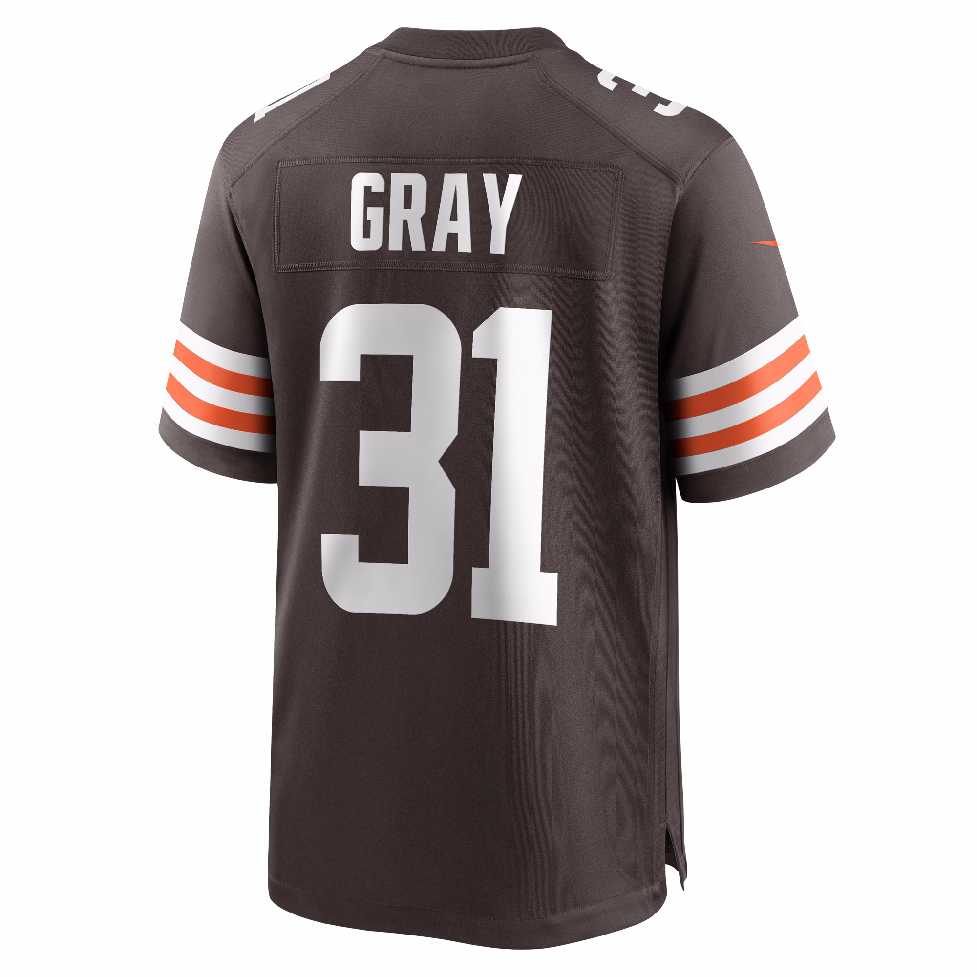Vincent Gray Cleveland Browns Team Game Jersey -  Brown