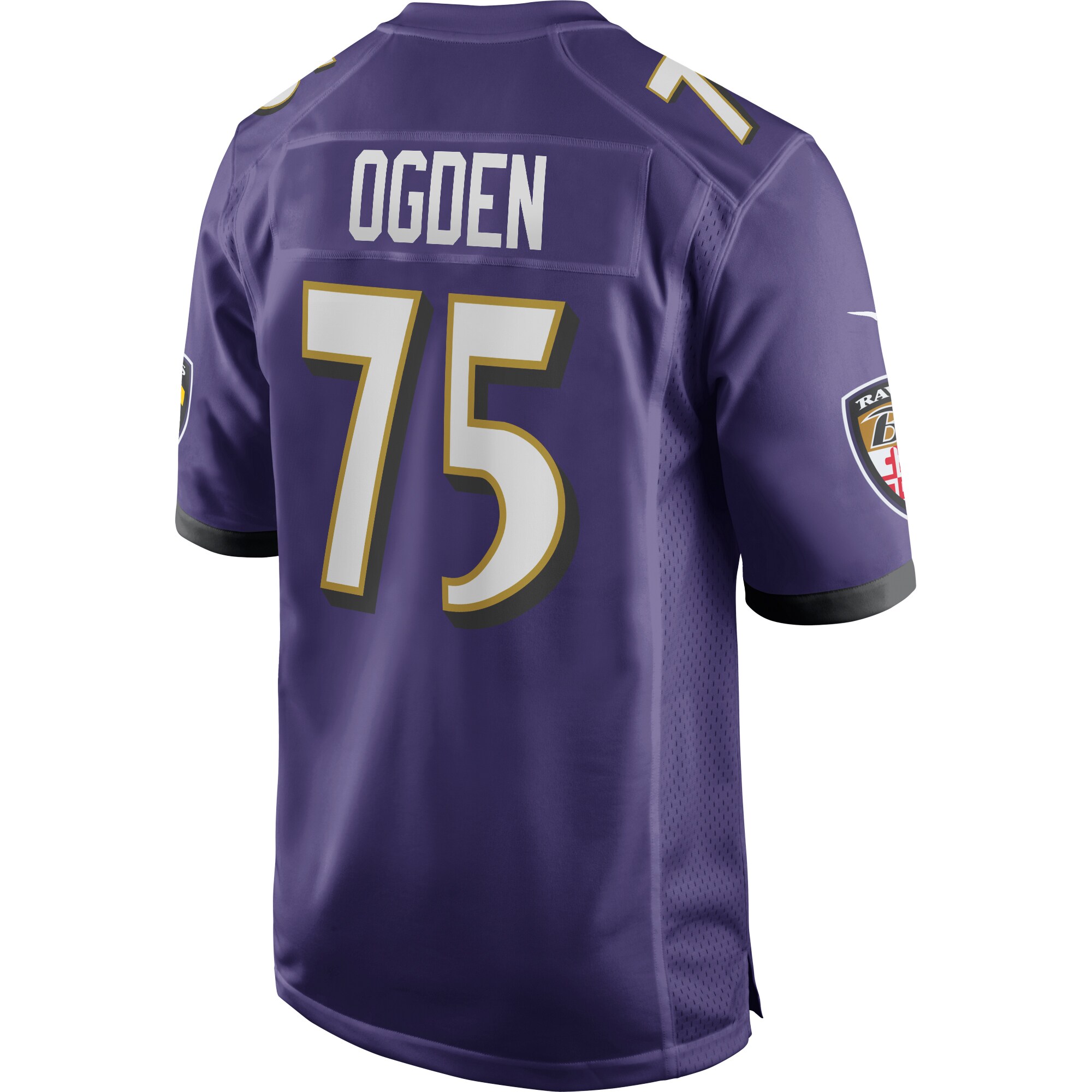 Jonathan Ogden Baltimore Ravens Retired Player Jersey - Black