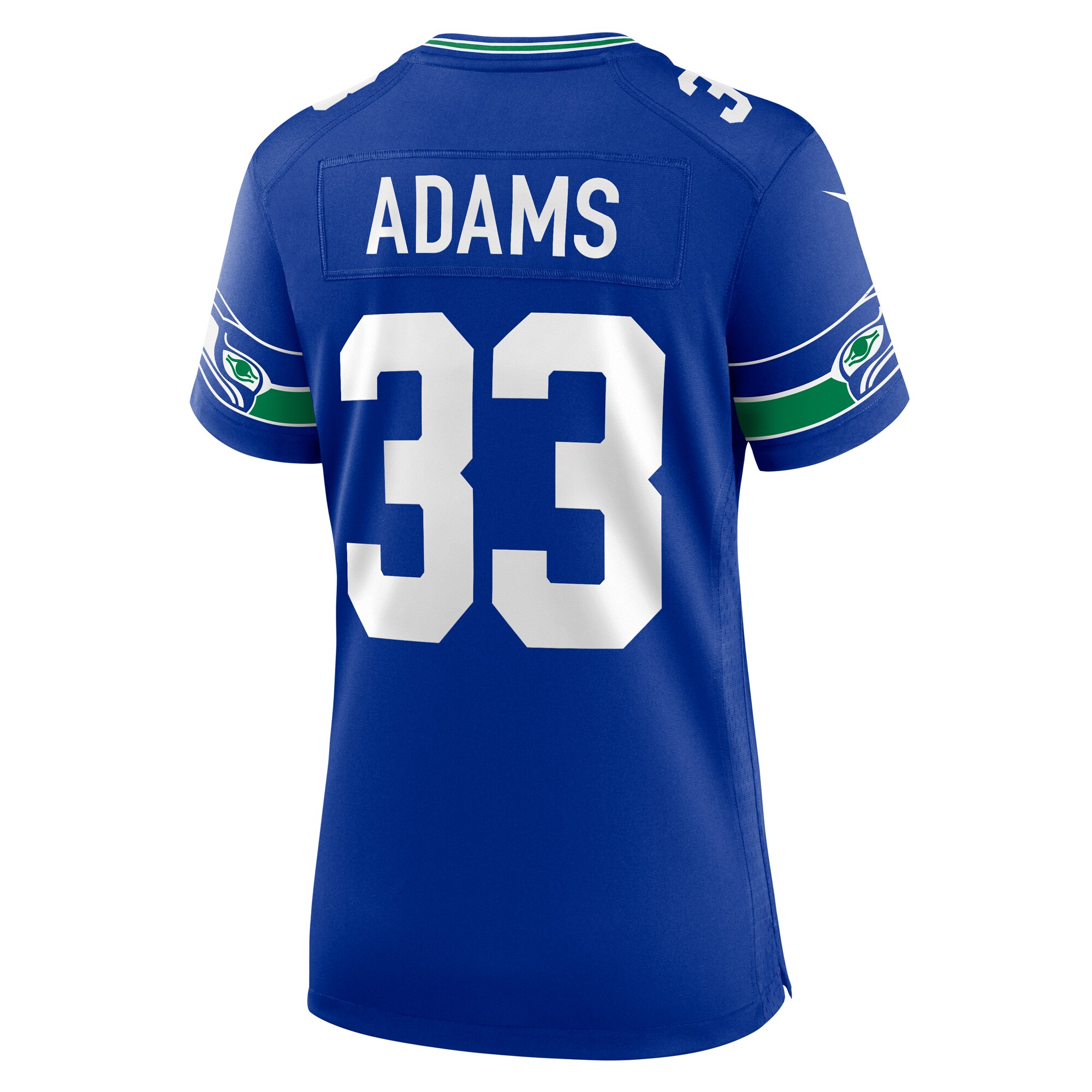 Jamal Adams Seattle Seahawks Women's Throwback Player Game Jersey - Royal