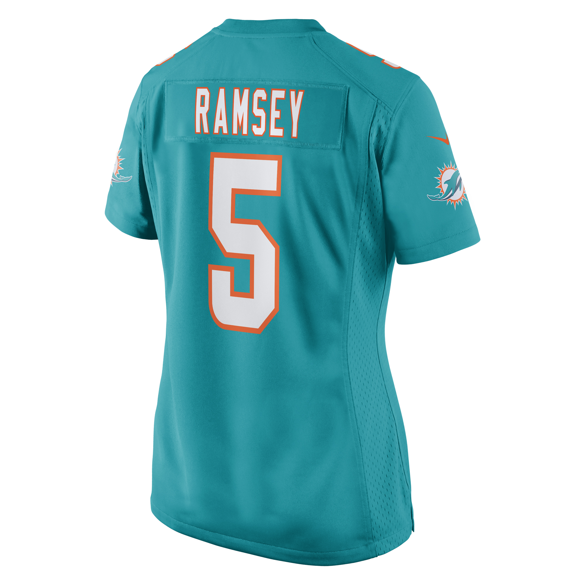 Jalen Ramsey Miami Dolphins Women's Player Jersey - Aqua
