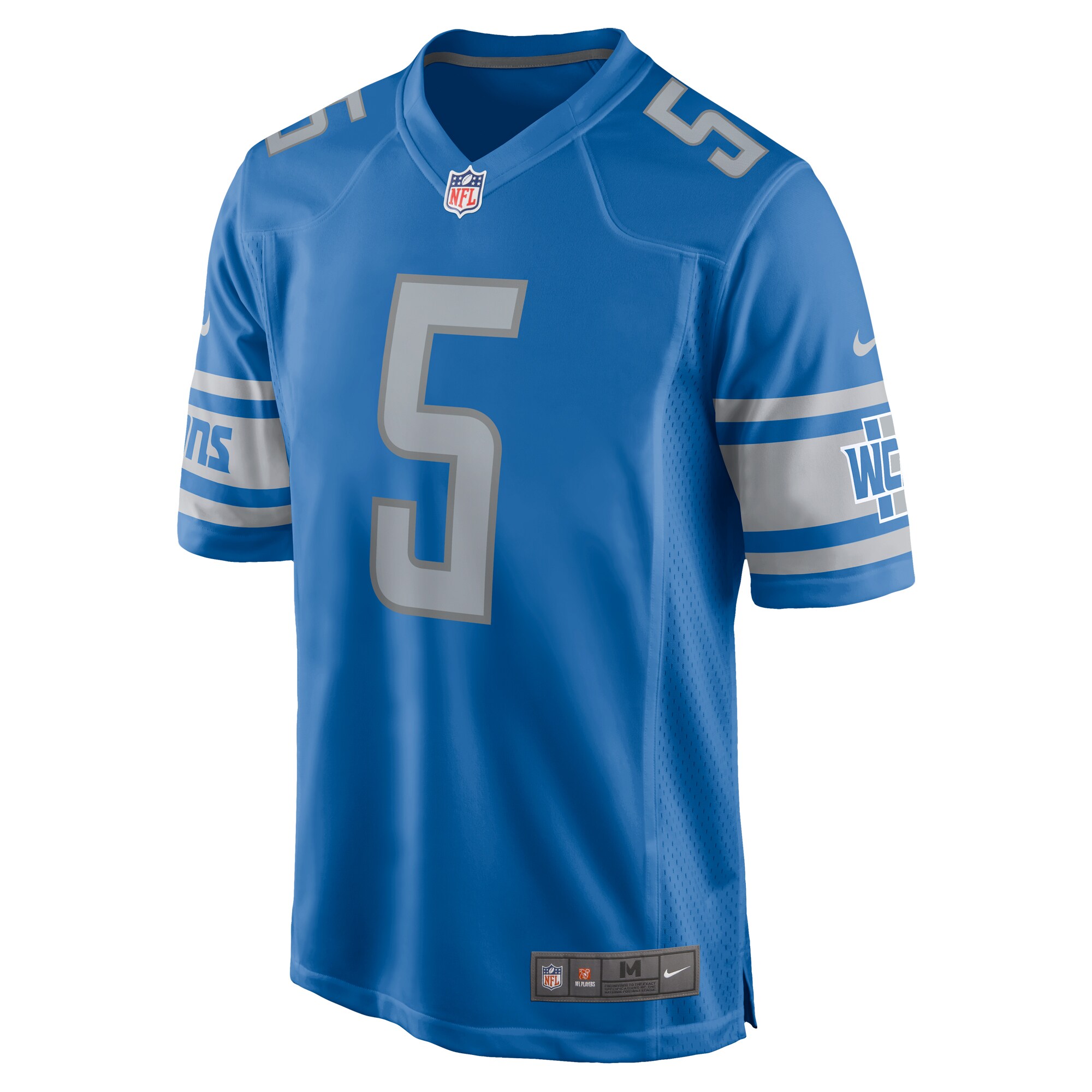 David Montgomery Detroit Lions  Game Player Jersey - Blue