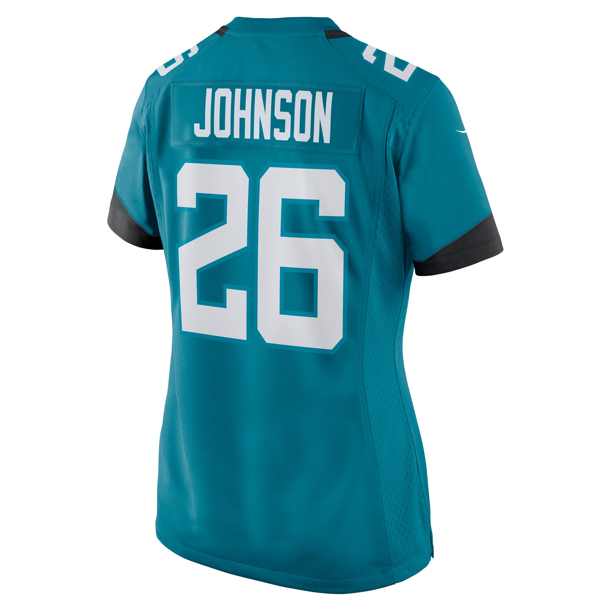 D'Ernest Johnson Jacksonville Jaguars Women's Game Jersey - Teal