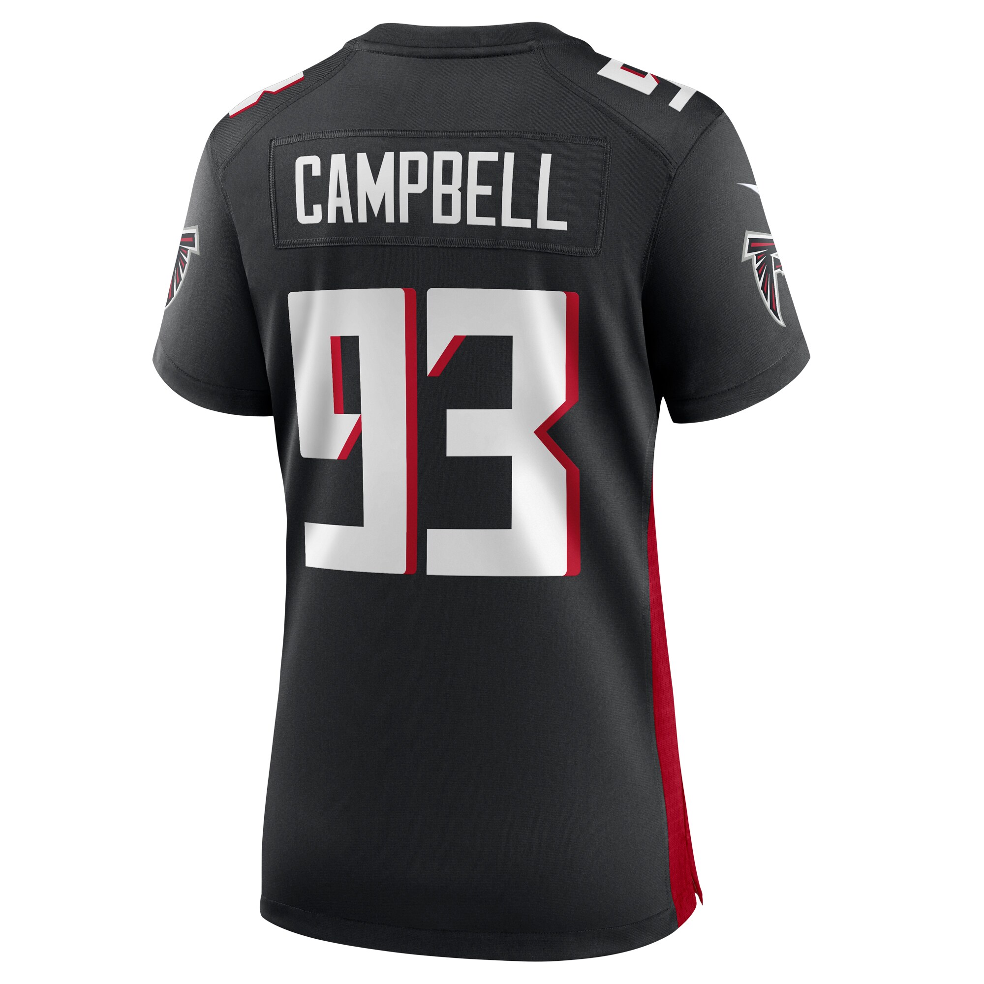 Calais Campbell Atlanta Falcons Women's Game Player Jersey - Red