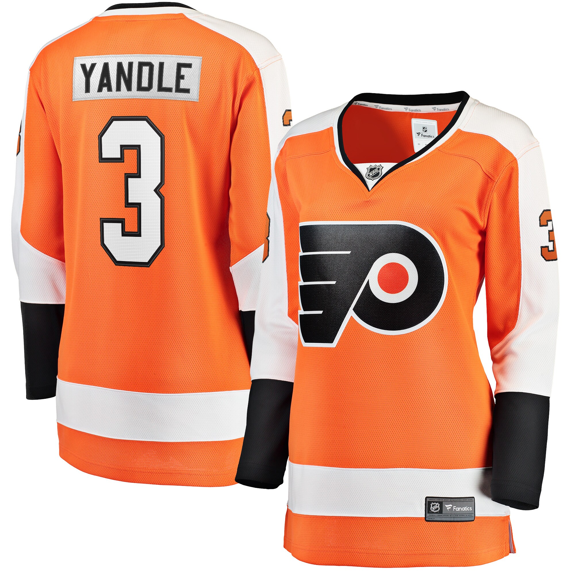 Keith Yandle Philadelphia Flyers Women's Home Breakaway Player Jersey - Orange