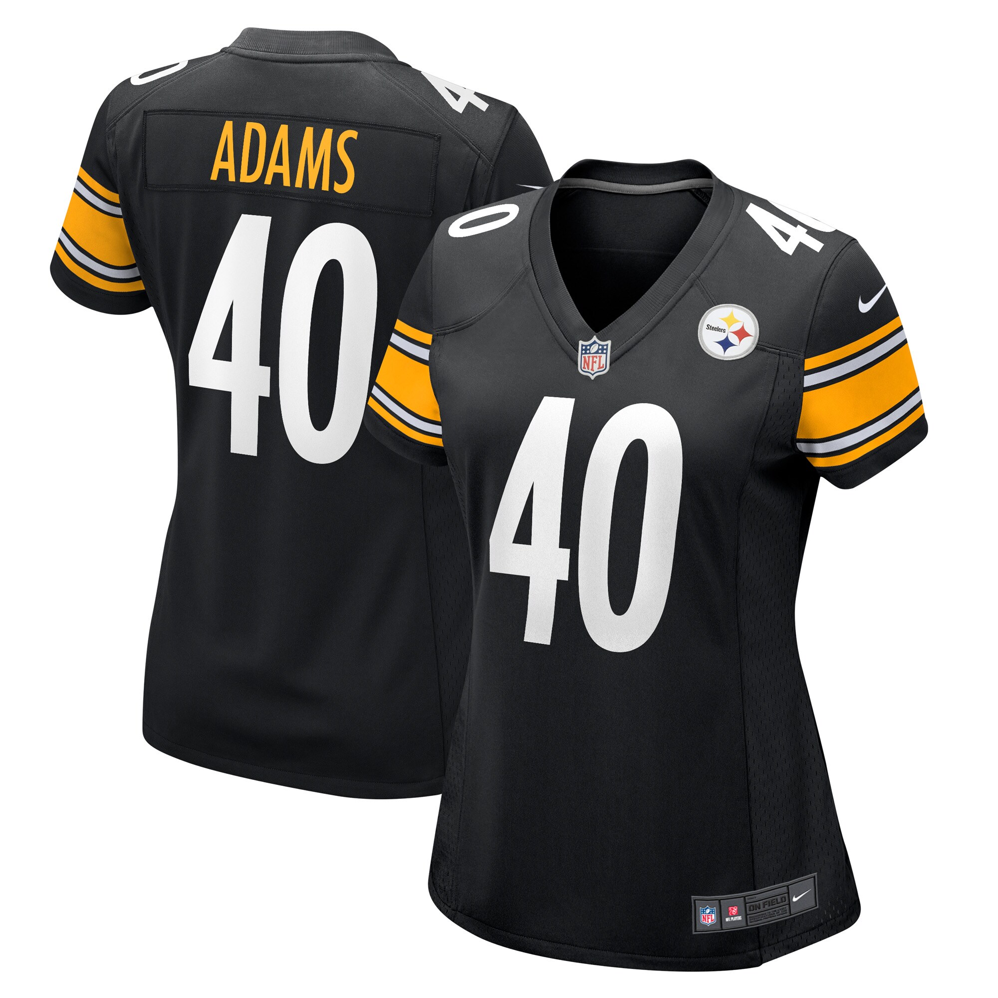 Andrew Adams Pittsburgh Steelers  Women's Game Player Jersey - Black