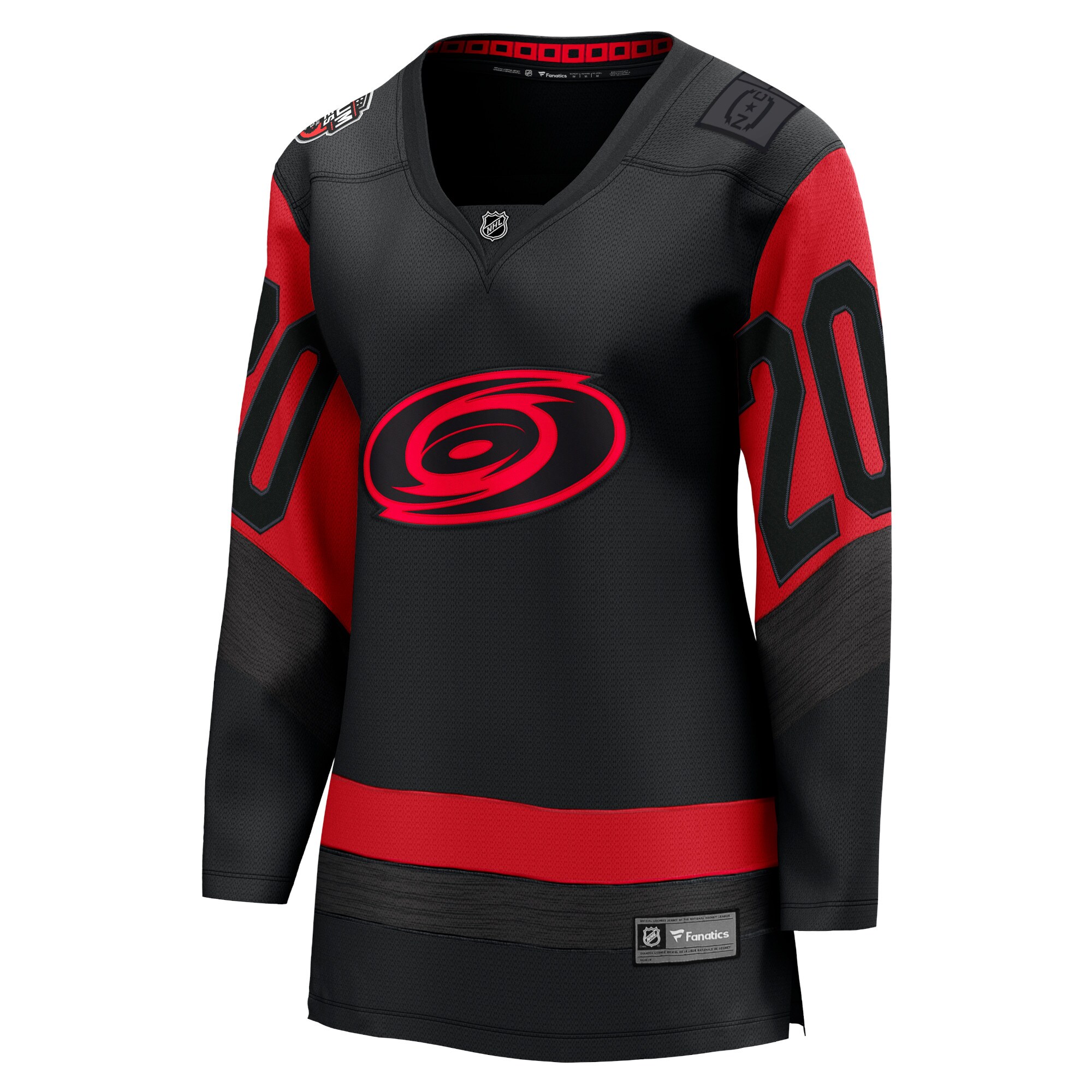 Sebastian Aho Carolina Hurricanes Women's 2023 NHL Stadium Series Breakaway Player Jersey - Black
