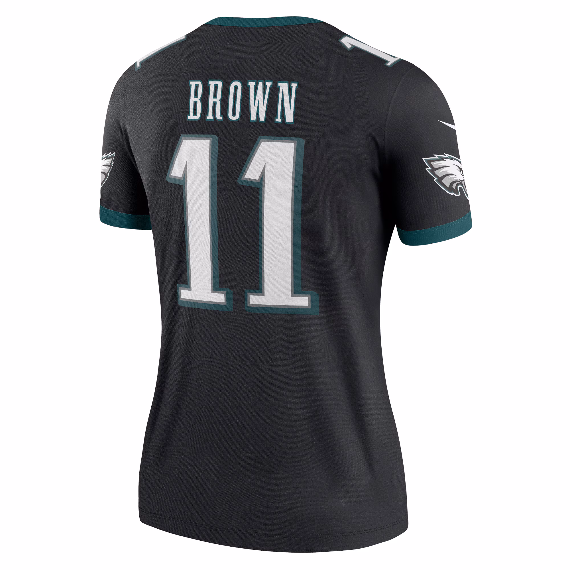 A.J. Brown Philadelphia Eagles Women's Legend Jersey - Black