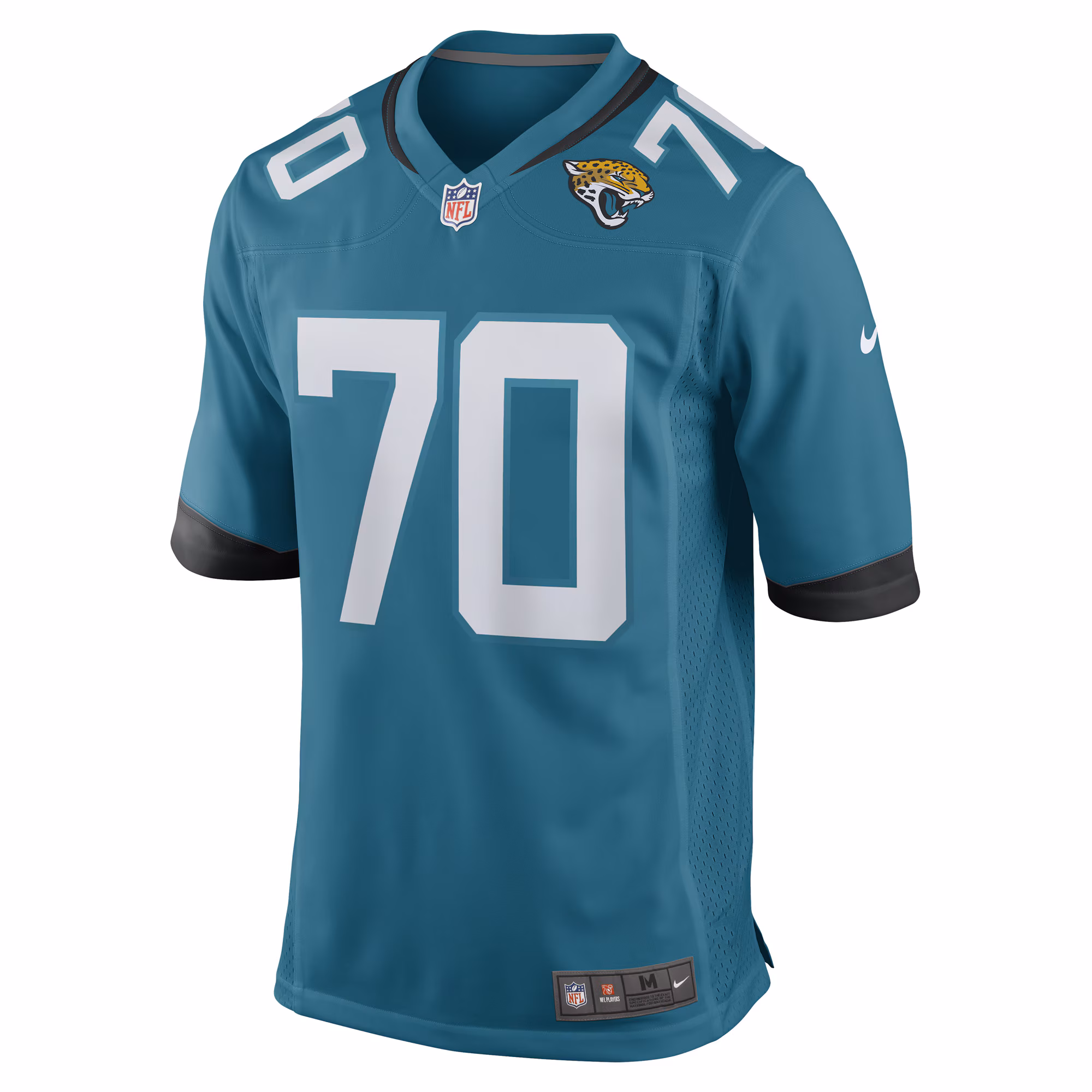 Cole Van Lanen Jacksonville Jaguars Game Player Jersey - Teal