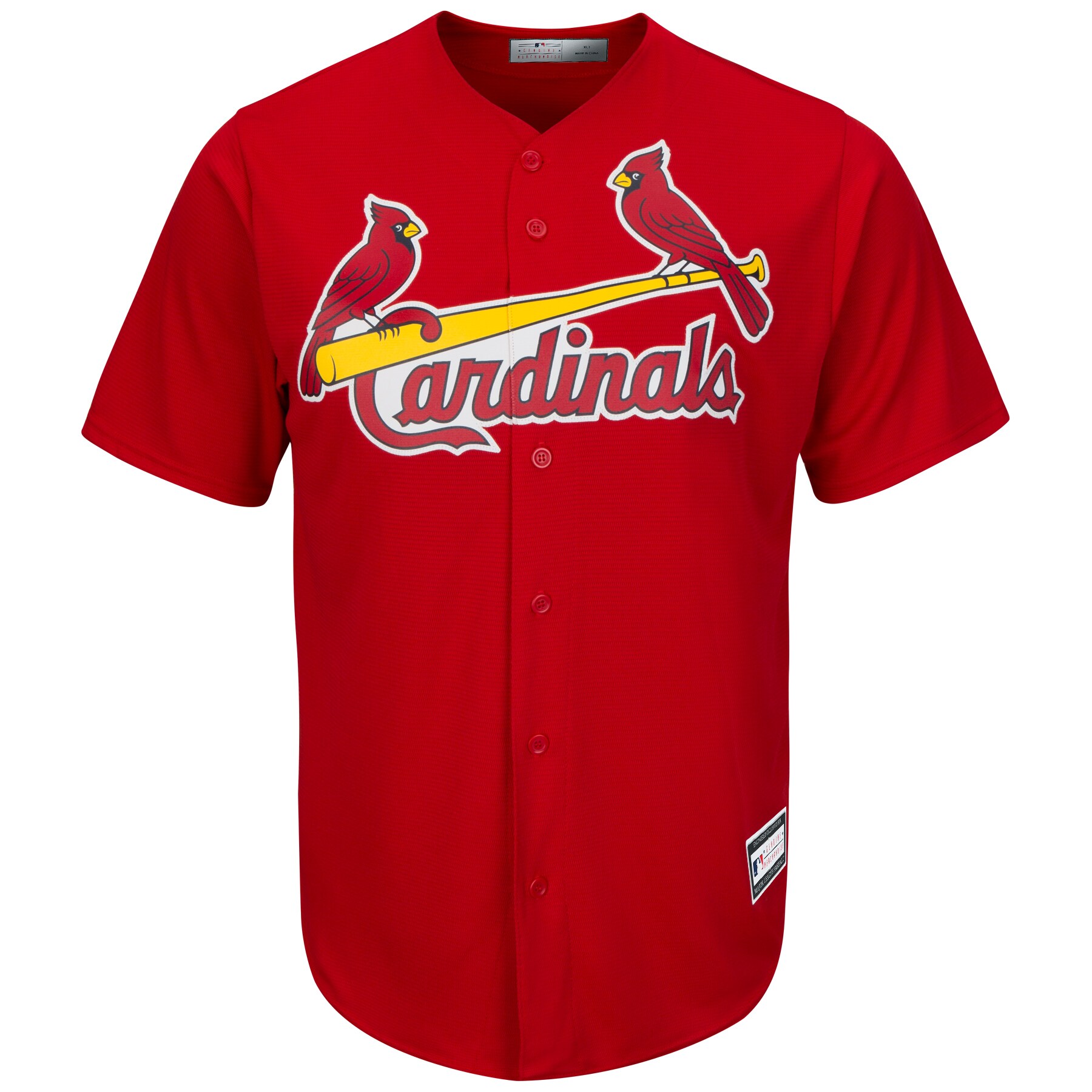 St.Louis Cardinals Big & Tall Replica Team Jersey - Red