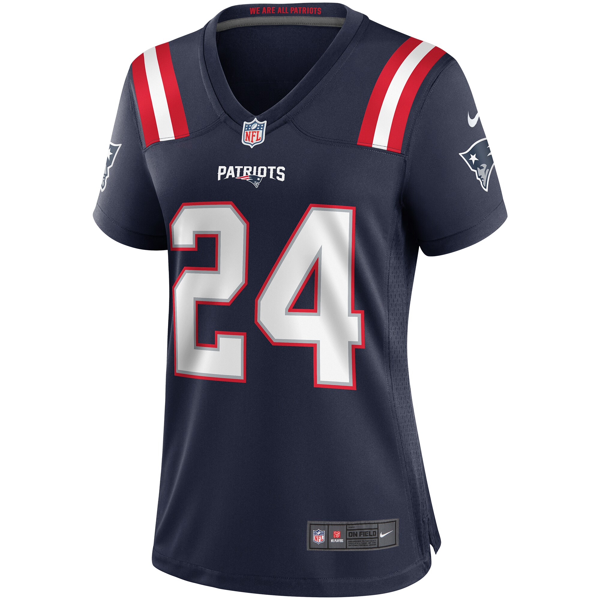 Ty Law New England Patriots Women's Game Retired Player Jersey - Navy
