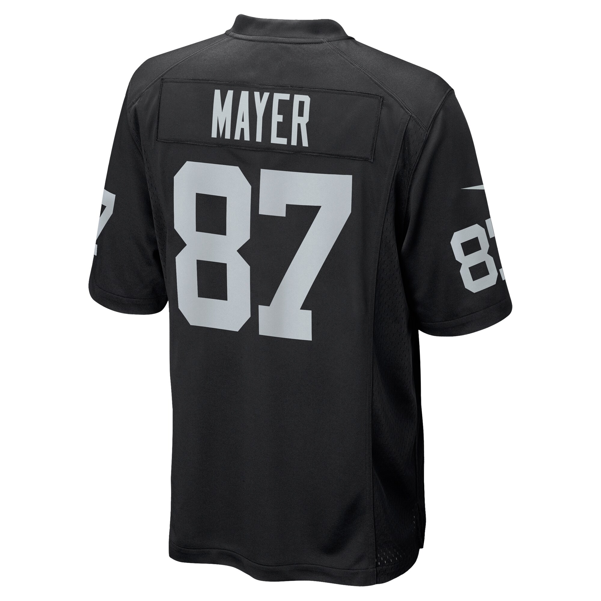 Michael Mayer Las Vegas Raiders 2023 NFL Draft Pick Game Jersey - Black