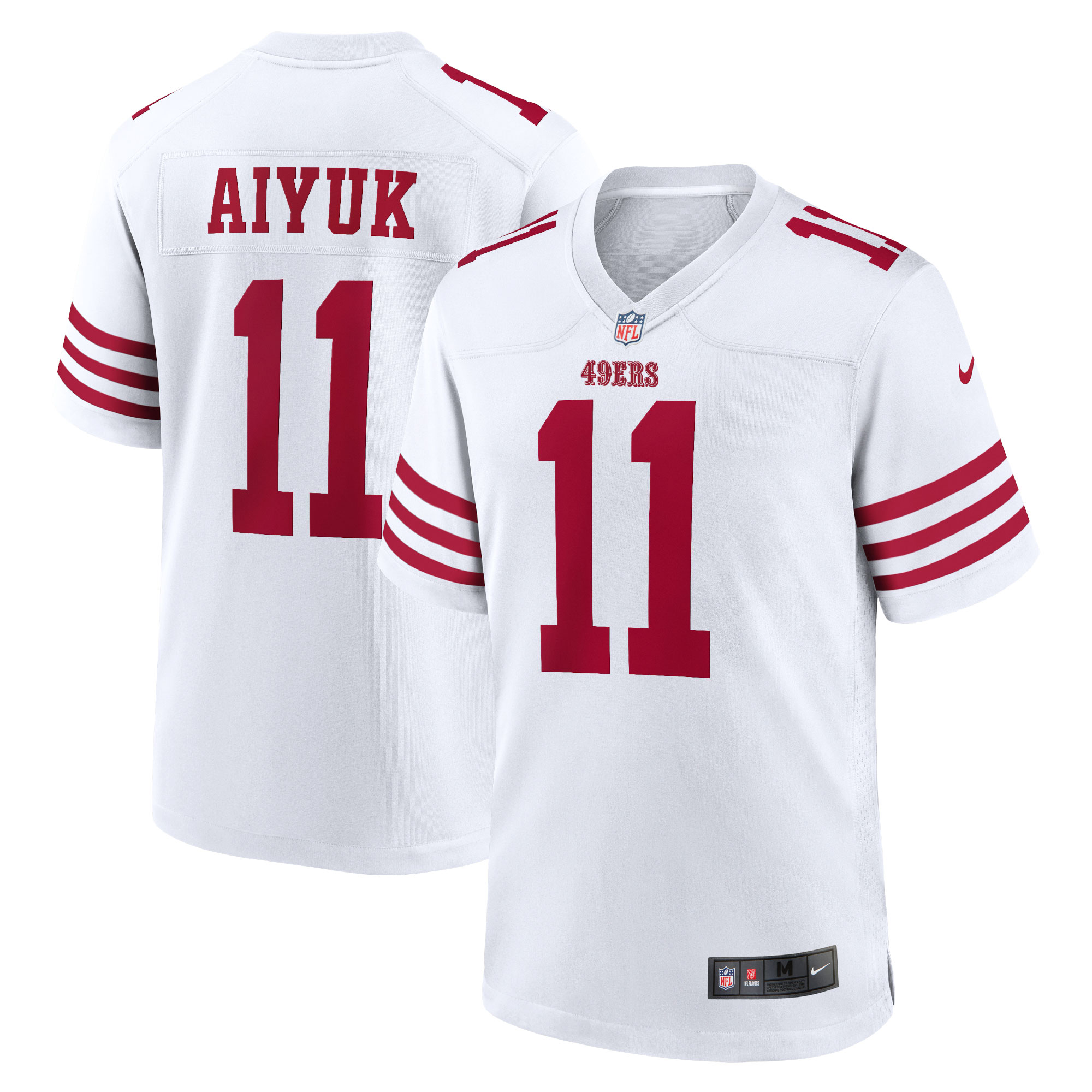 Brandon Aiyuk San Francisco 49ers  Women's Game Jersey - White
