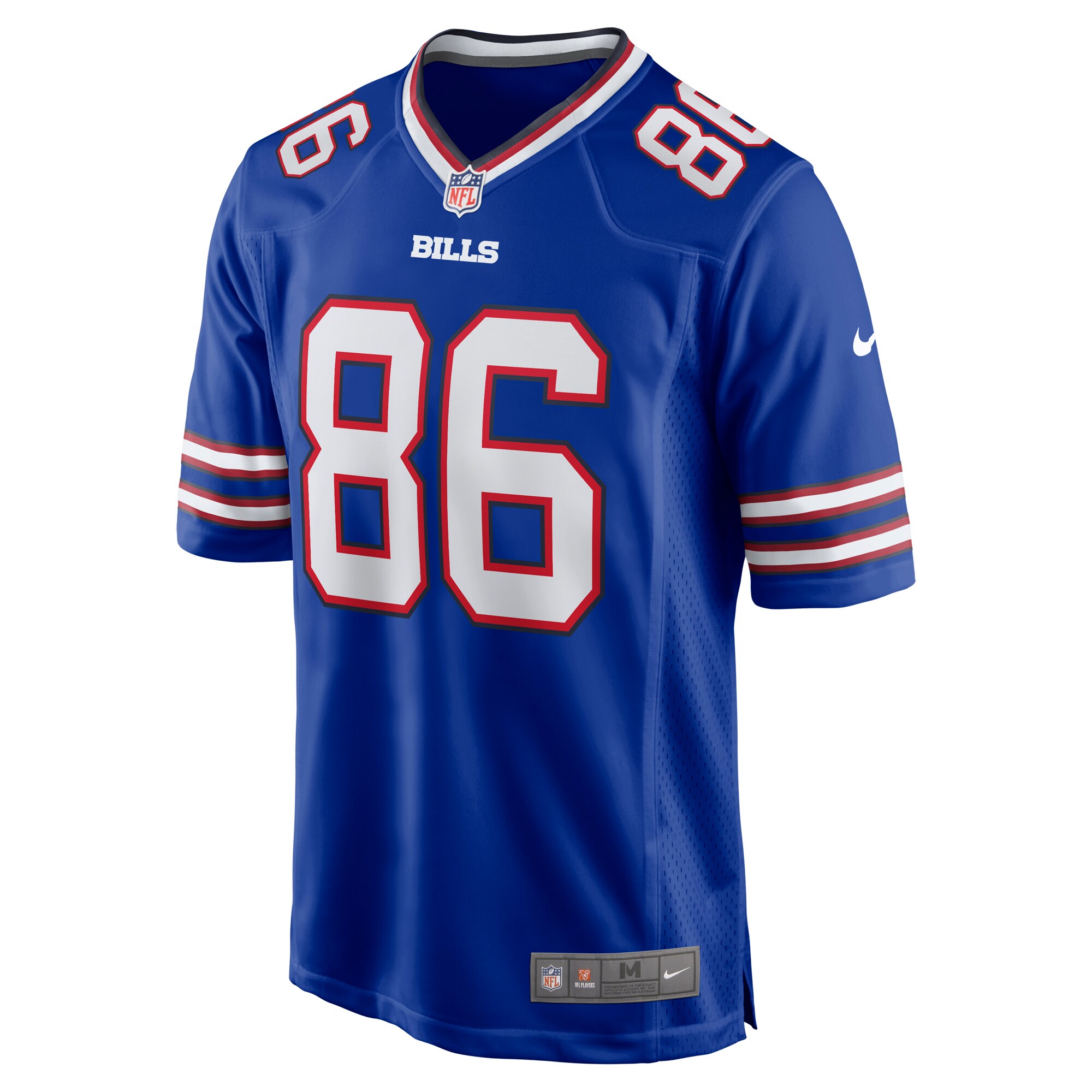 Dalton Kincaid Buffalo Bills 2023 NFL Draft First Round Pick Game Jersey - Royal