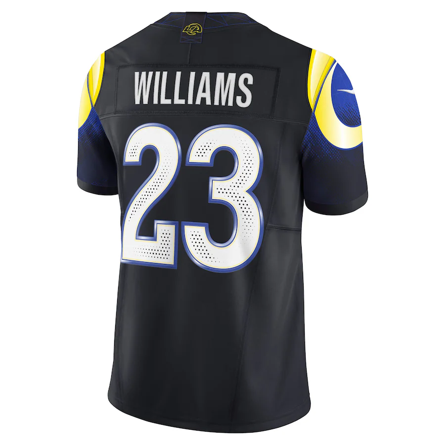 Kyren Williams #23 Los Angeles Rams 2025 Rivalries Collection Limited Jersey - Midnight Blue