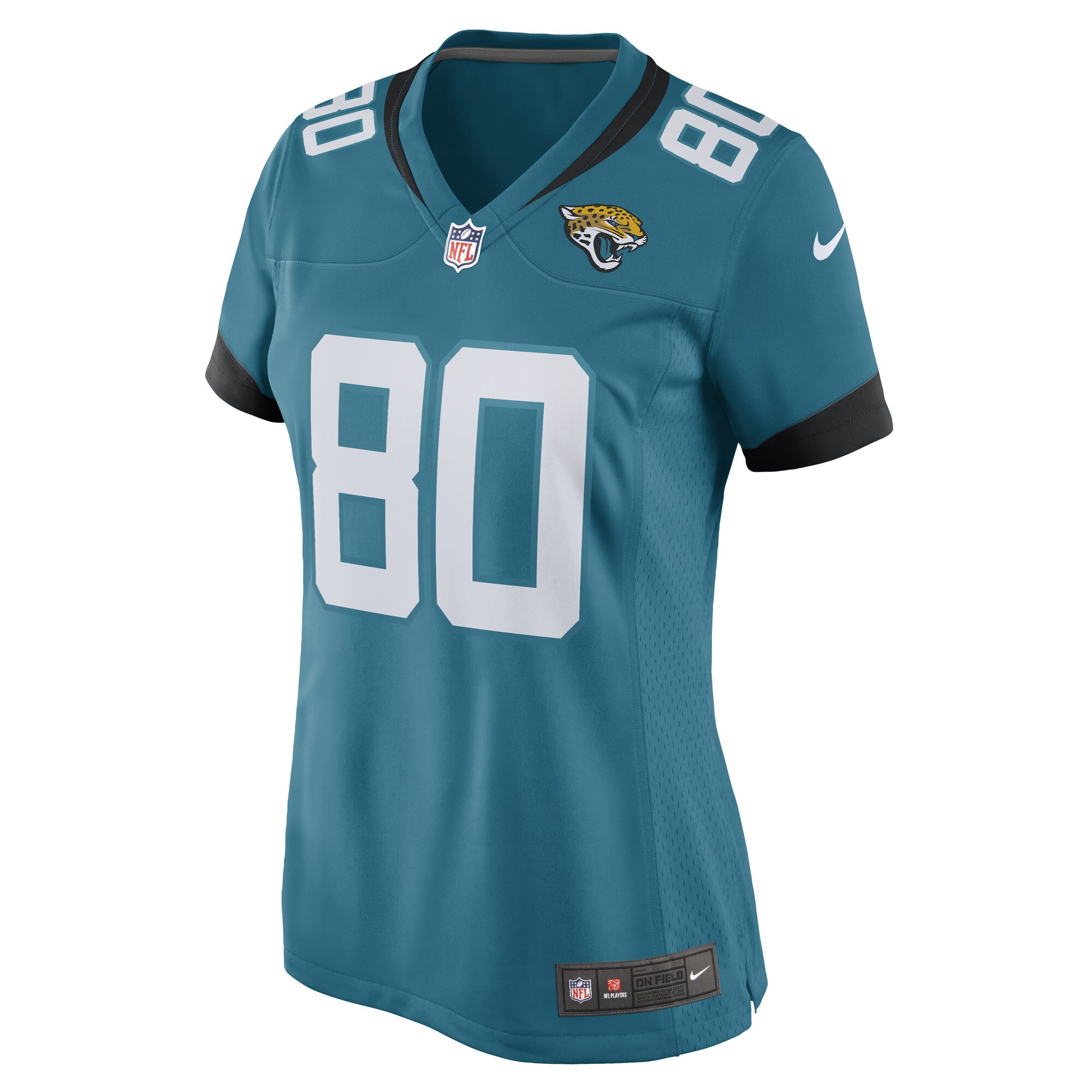 Kevin Austin Jr. Jacksonville Jaguars  Women's Game Player Jersey - Teal