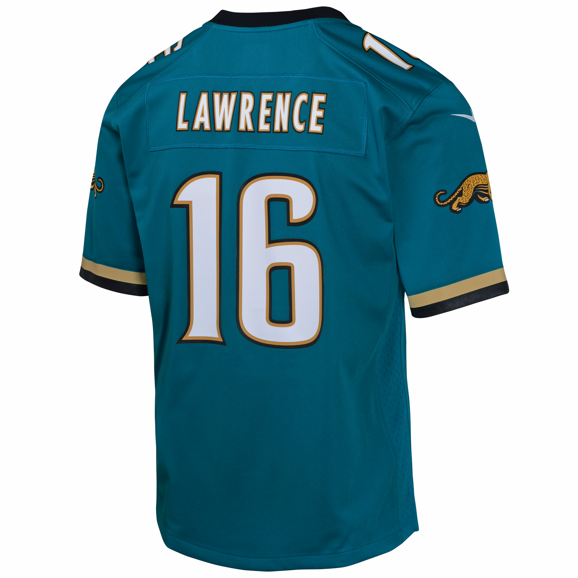 Trevor Lawrence Jacksonville Jaguars Youth Prowler Throwback Player Game Jersey - Teal