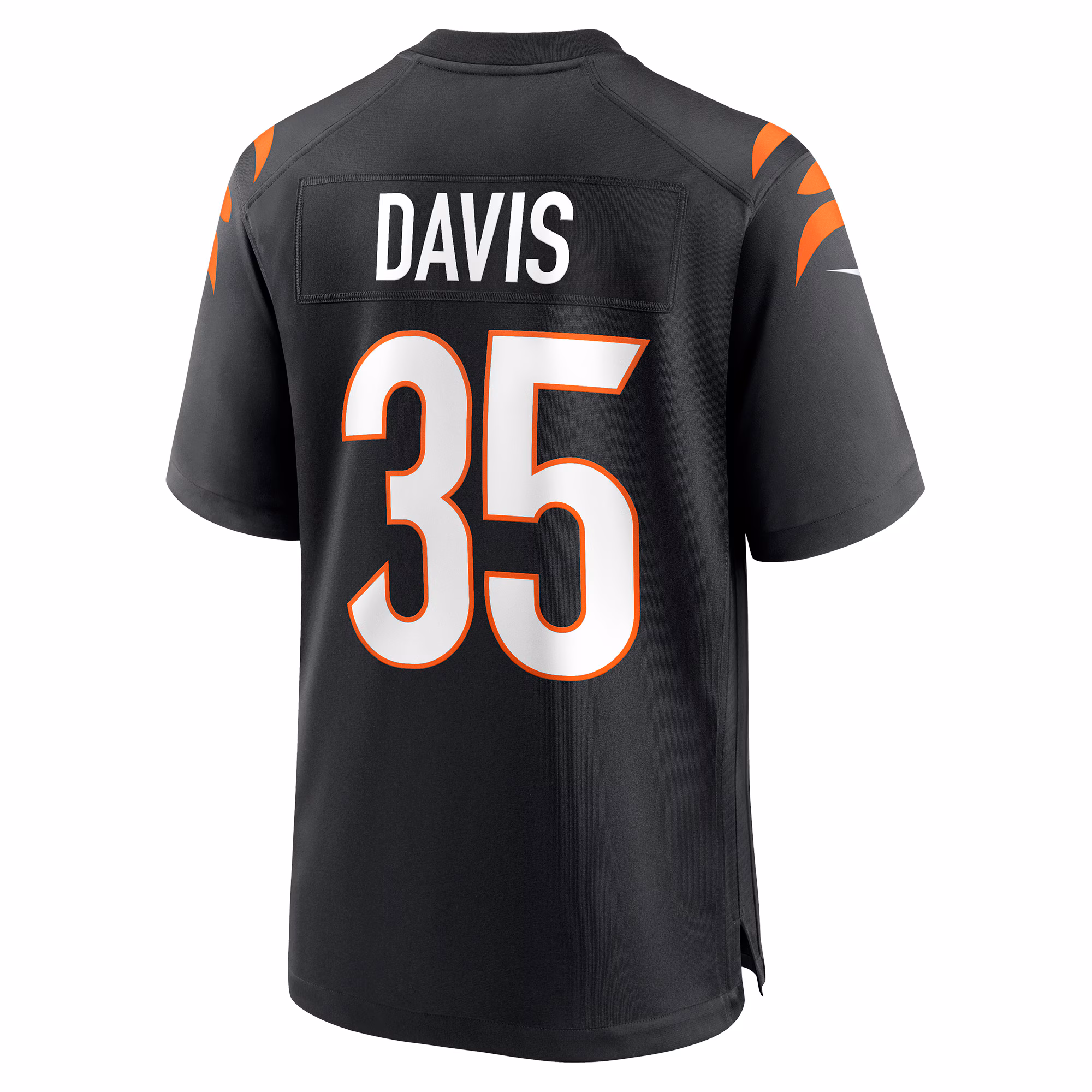 Jalen Davis Cincinnati Bengals Game Player Jersey - Black