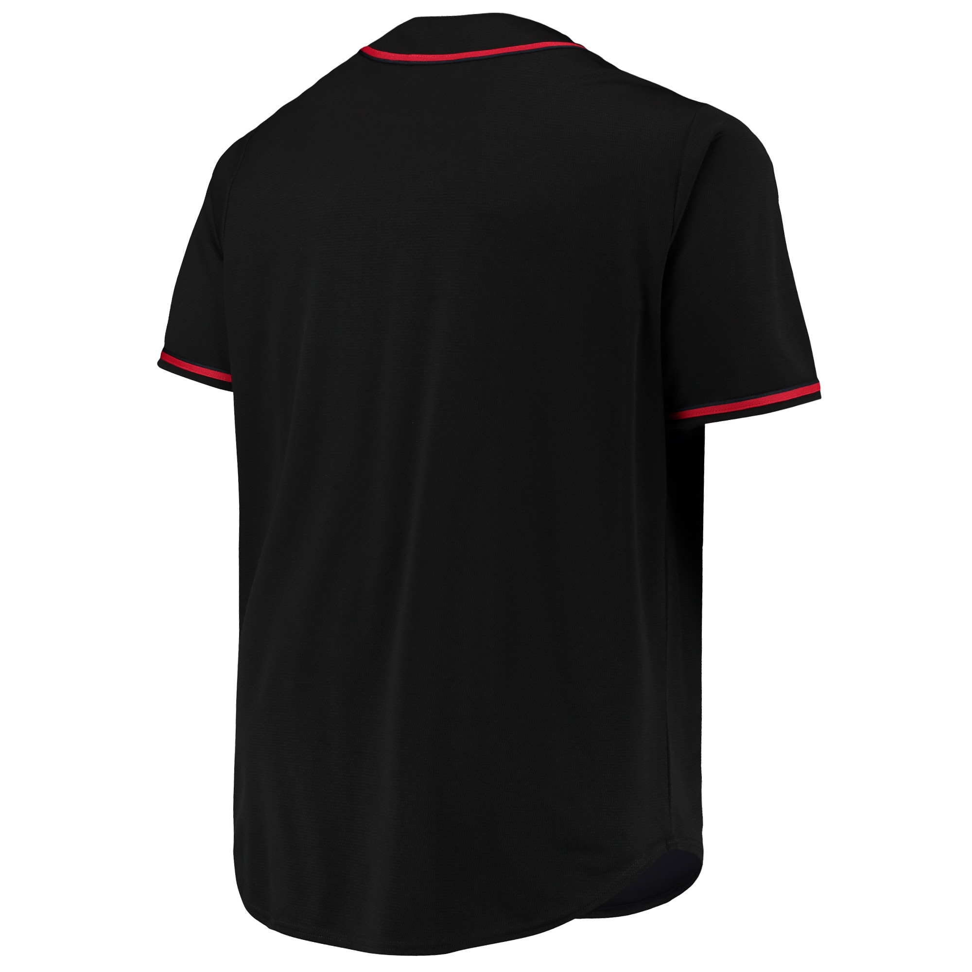 St.Louis Cardinals Big & Tall Pop Fashion Jersey - Black/Red
