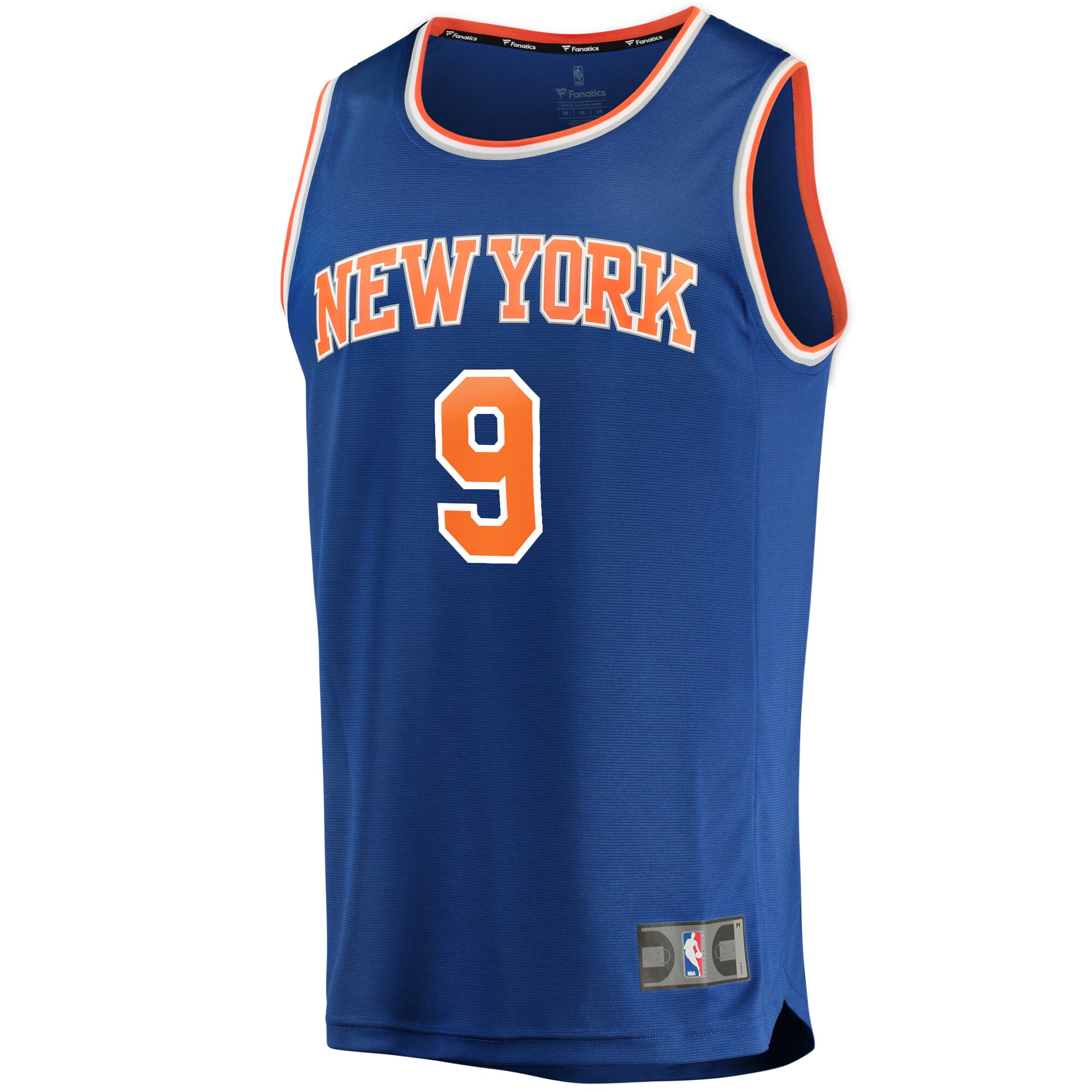RJ Barrett New York Knicks  Fast Break Replica Jersey Royal - Icon Edition