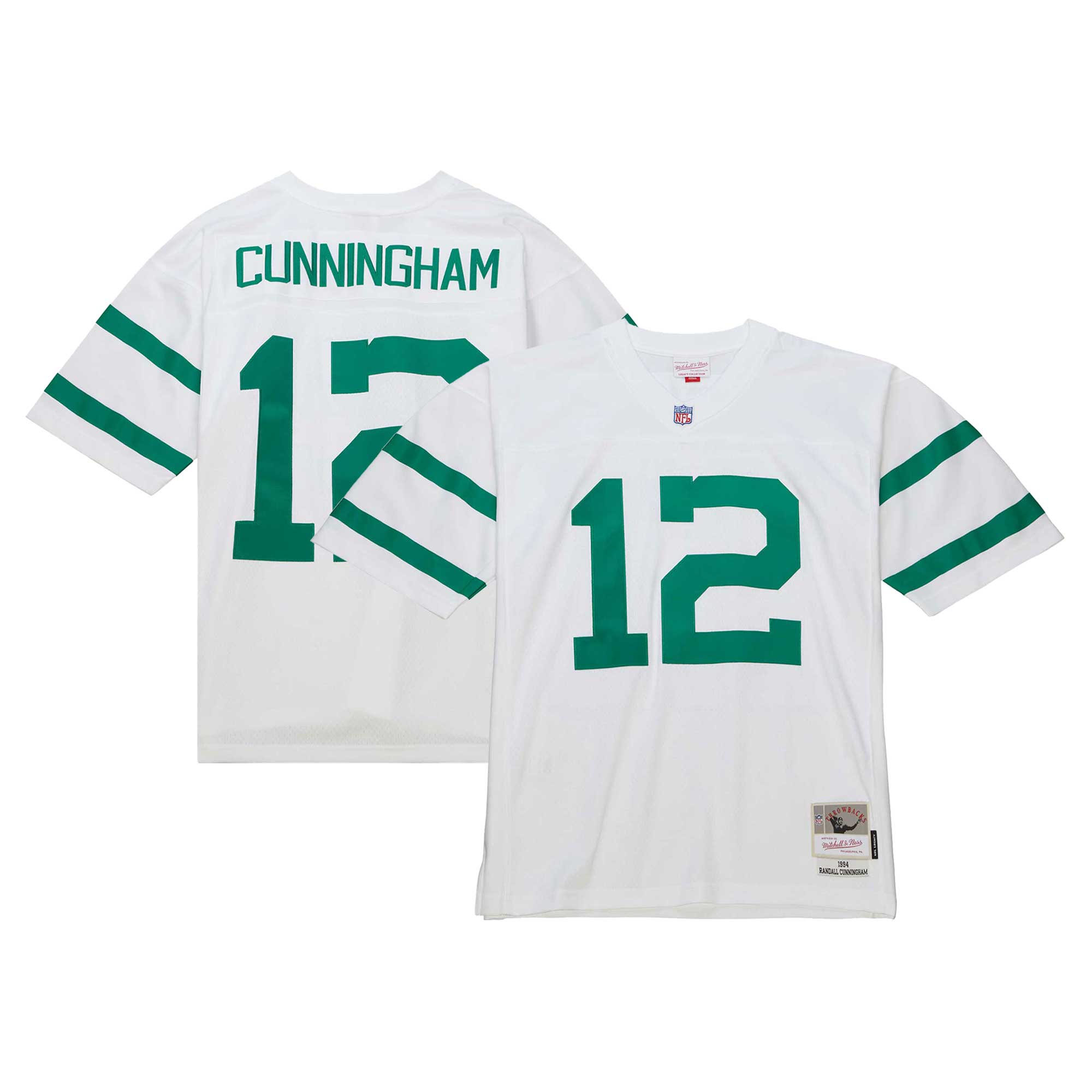 Randall Cunningham Philadelphia Eagles Legacy Replica Jersey - Kelly Green
