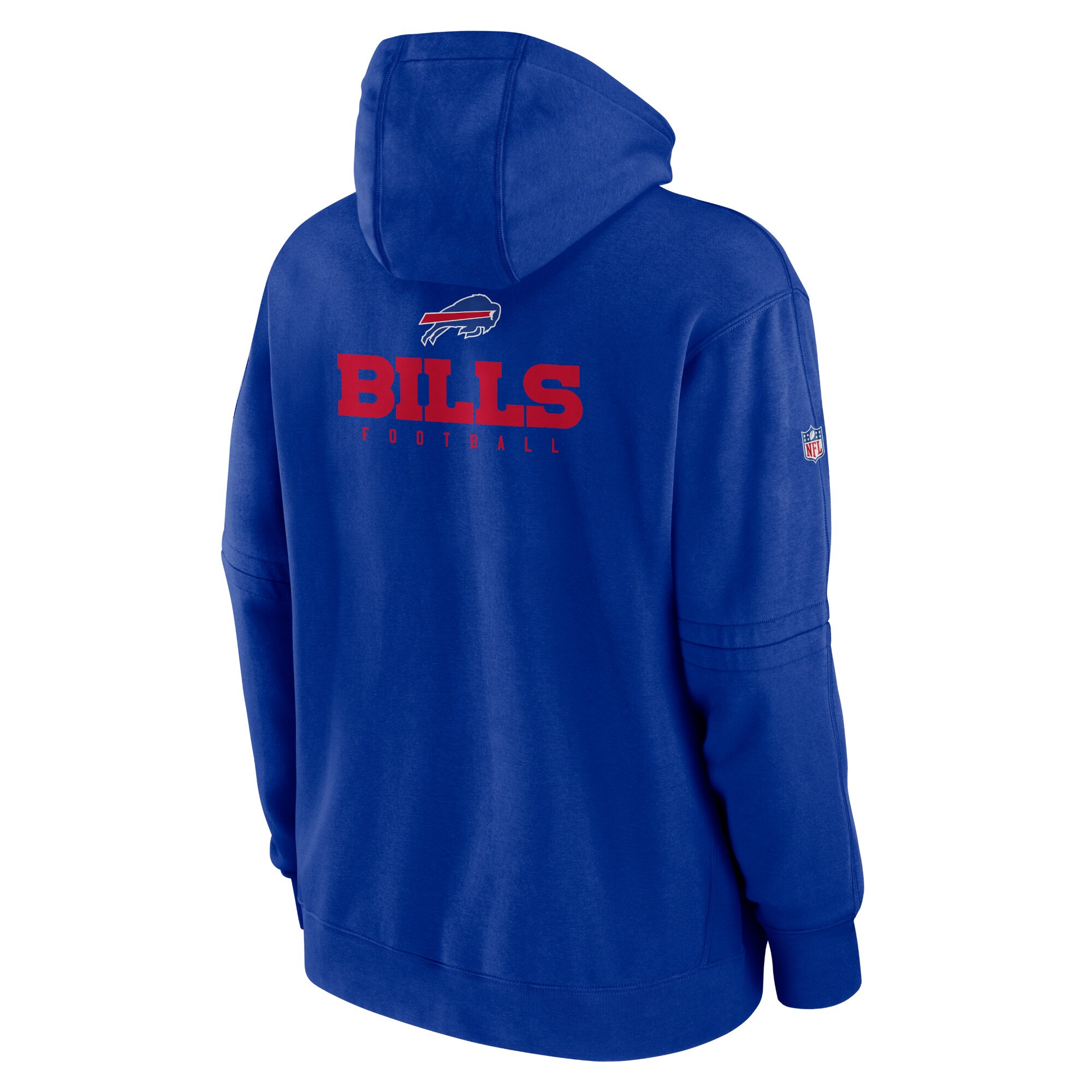 Buffalo Bills Sideline Club Fleece Pullover Hoodie - Royal