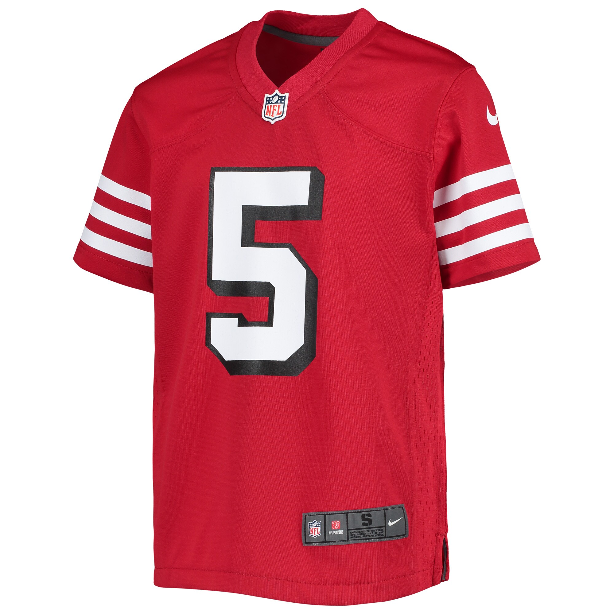 Trey Lance San Francisco 49ers  Youth Alternate Game Jersey - Scarlet