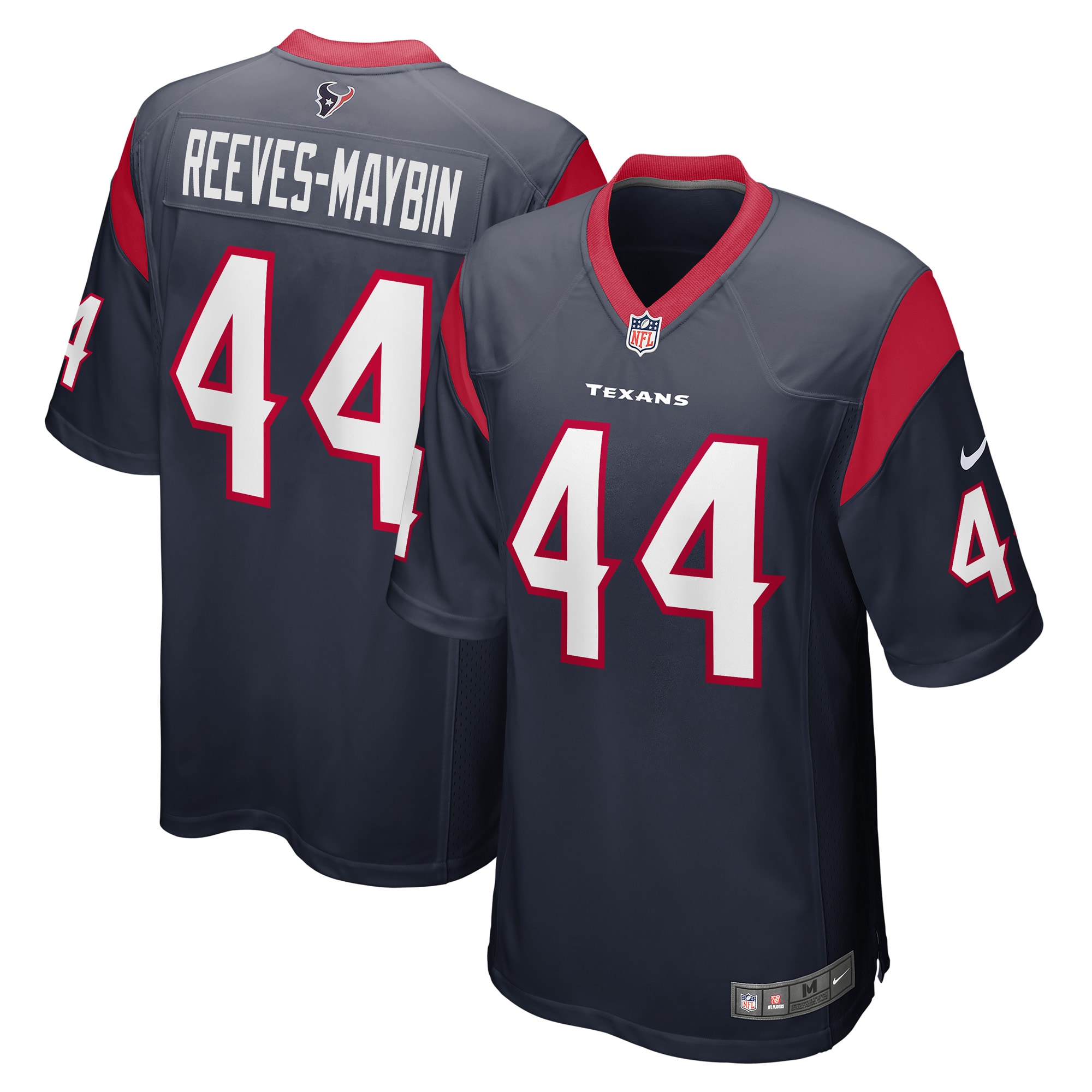 Jalen Reeves-Maybin Houston Texans  Game Player Jersey - Navy
