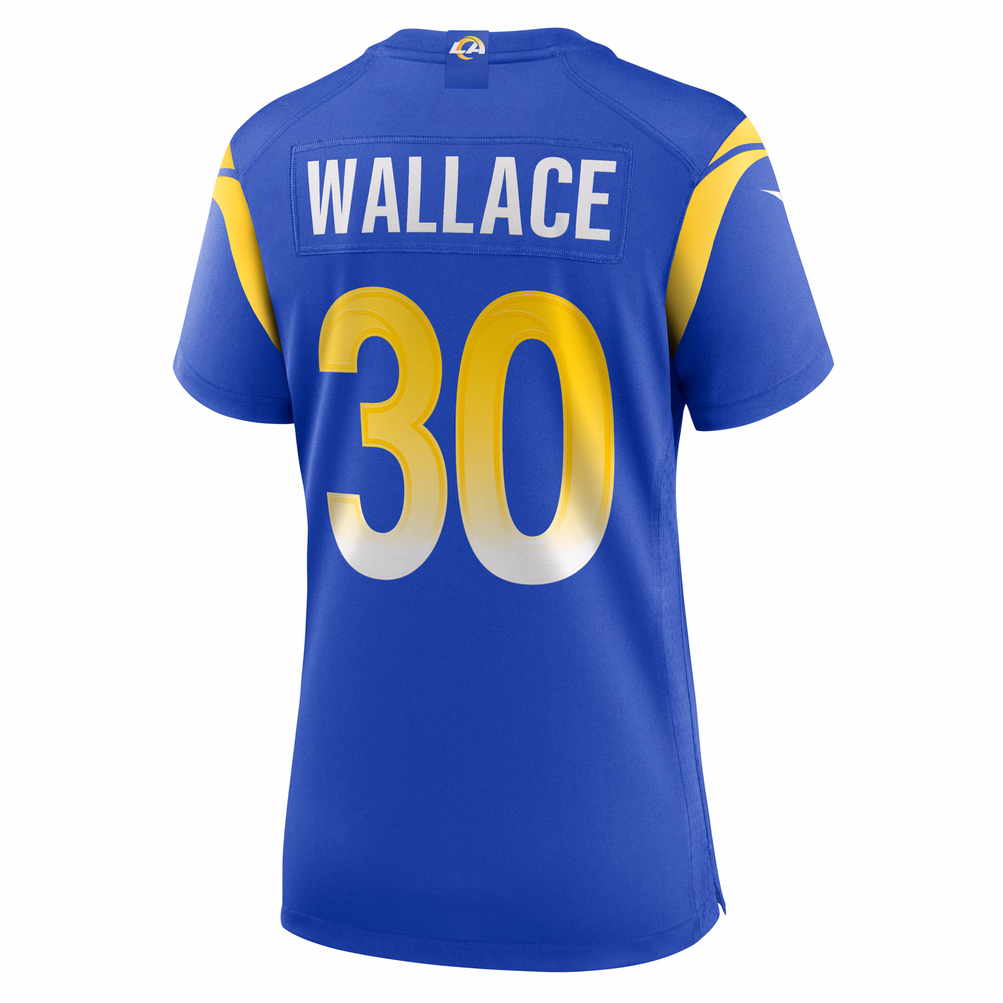 Josh Wallace Los Angeles Rams Women's Game Jersey -  Royal