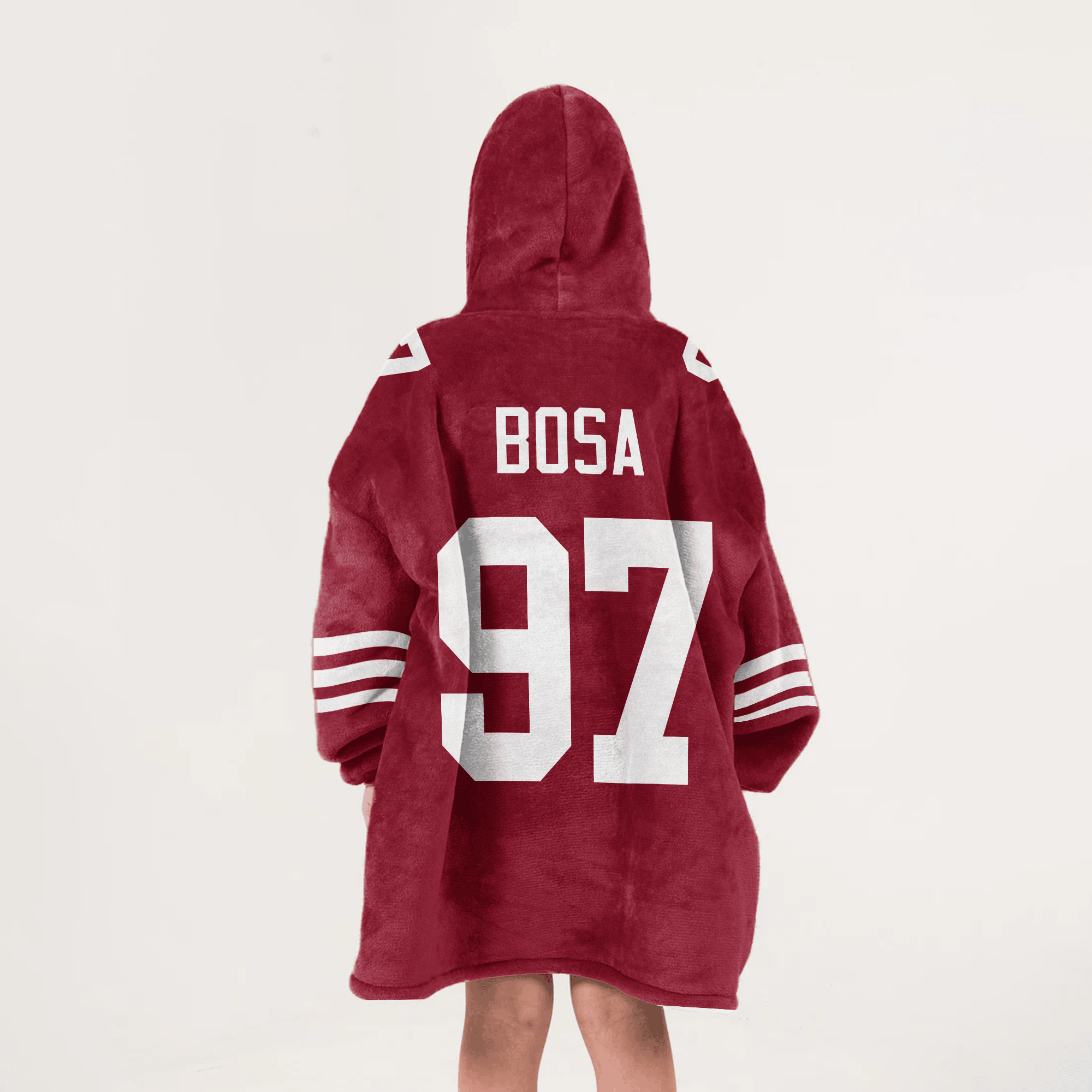 Niners San Francisco 49ers Football Unisex Blanket Hoodie